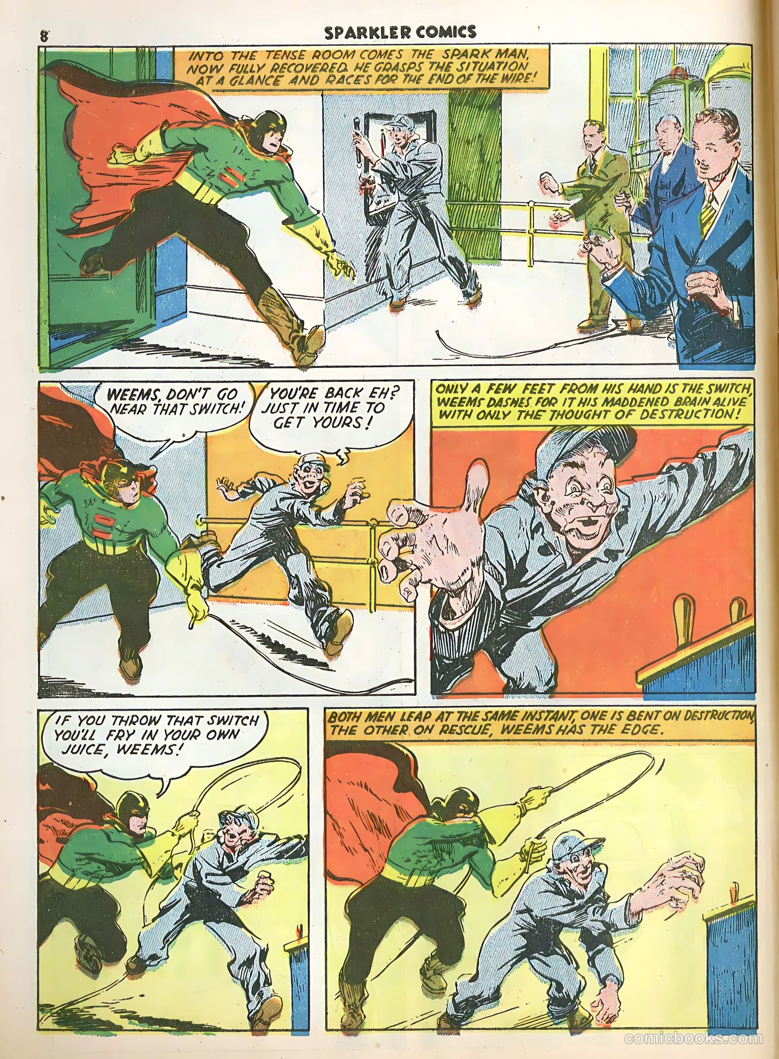 Sparkle Comics #9 (1950) — page 10 of 55