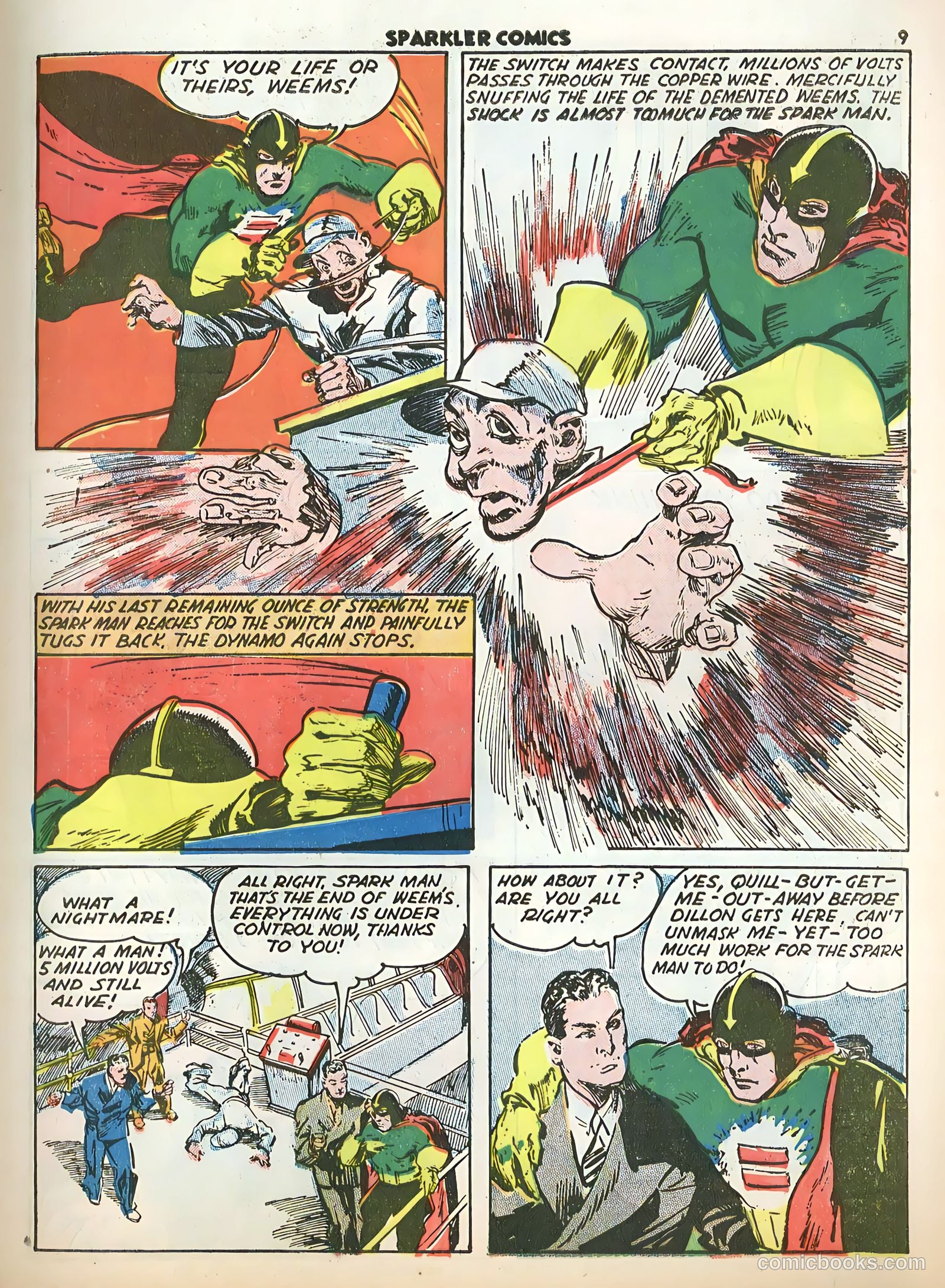 Sparkle Comics #9 (1950) — page 11 of 55