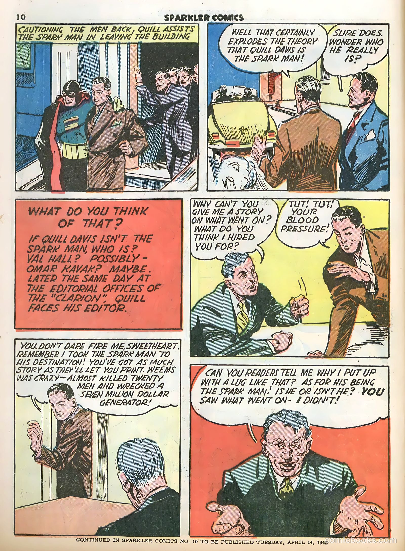 Sparkle Comics #9 (1950) — page 12 of 55