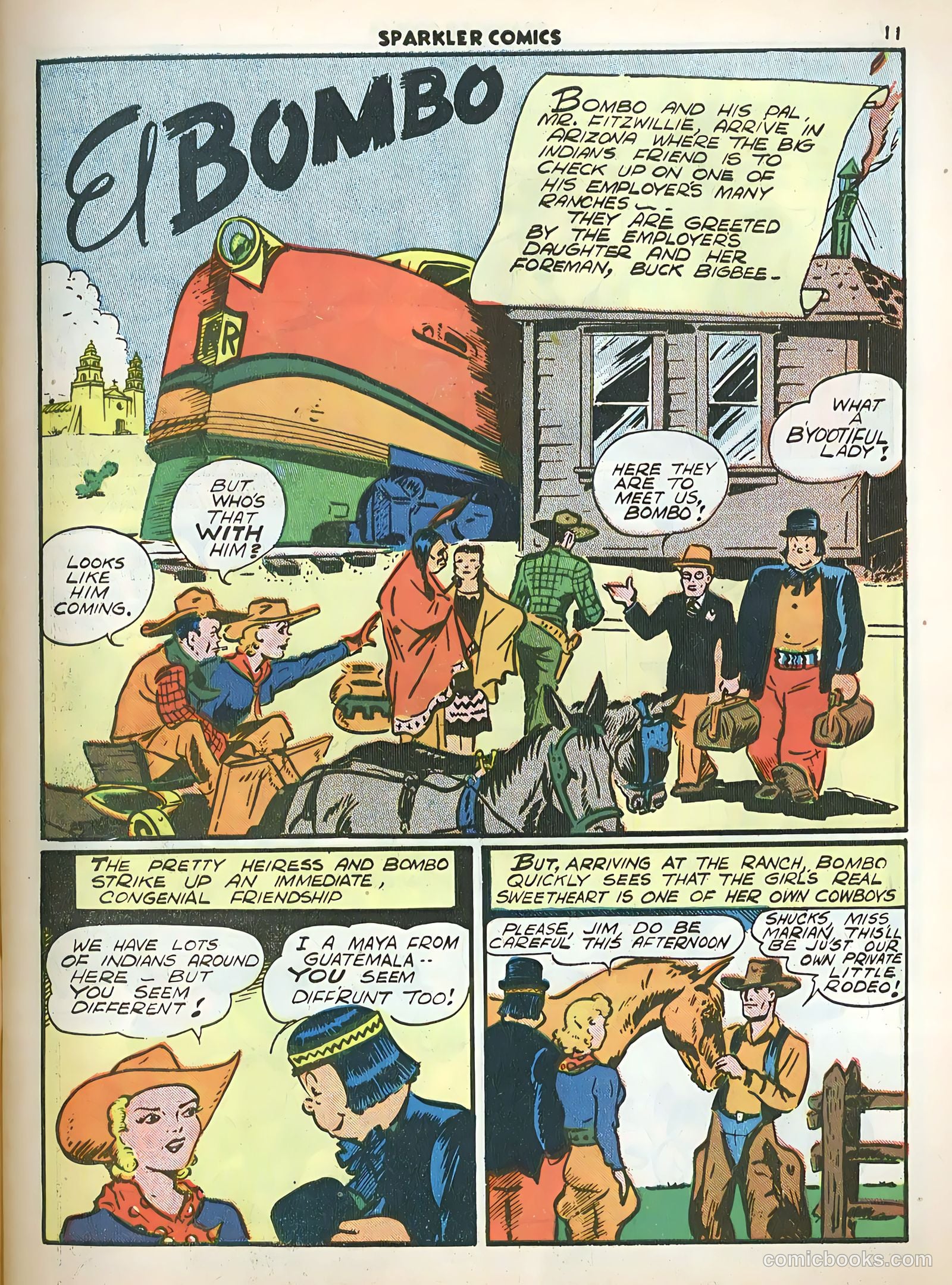 Sparkle Comics #9 (1950) — page 13 of 55