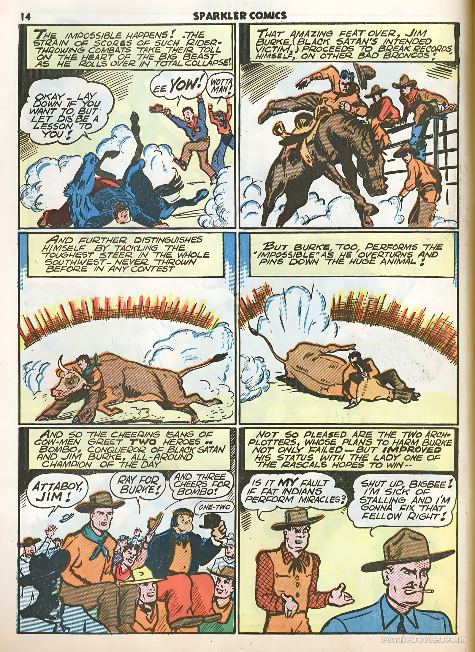 Sparkle Comics #9 (1950) — page 16 of 55