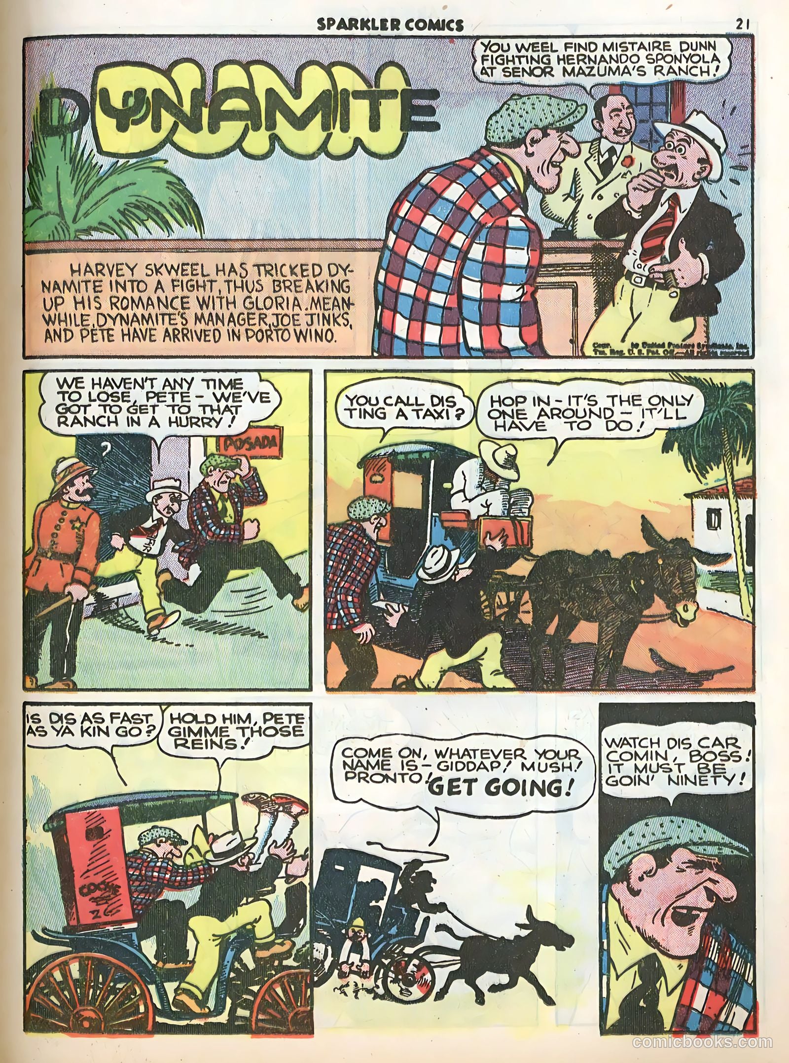 Sparkle Comics #9 (1950) — page 18 of 55