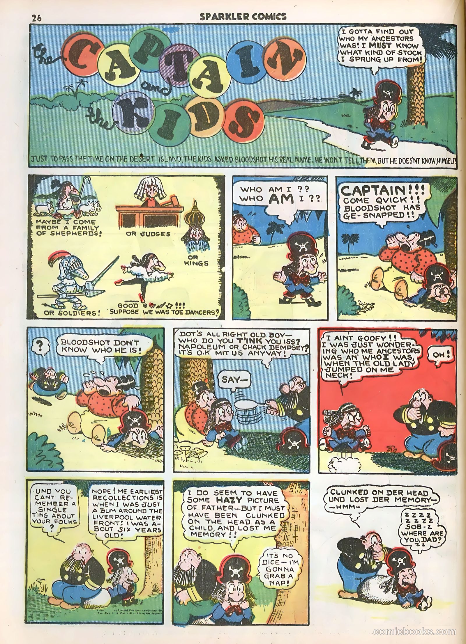 Sparkle Comics #9 (1950) — page 23 of 55