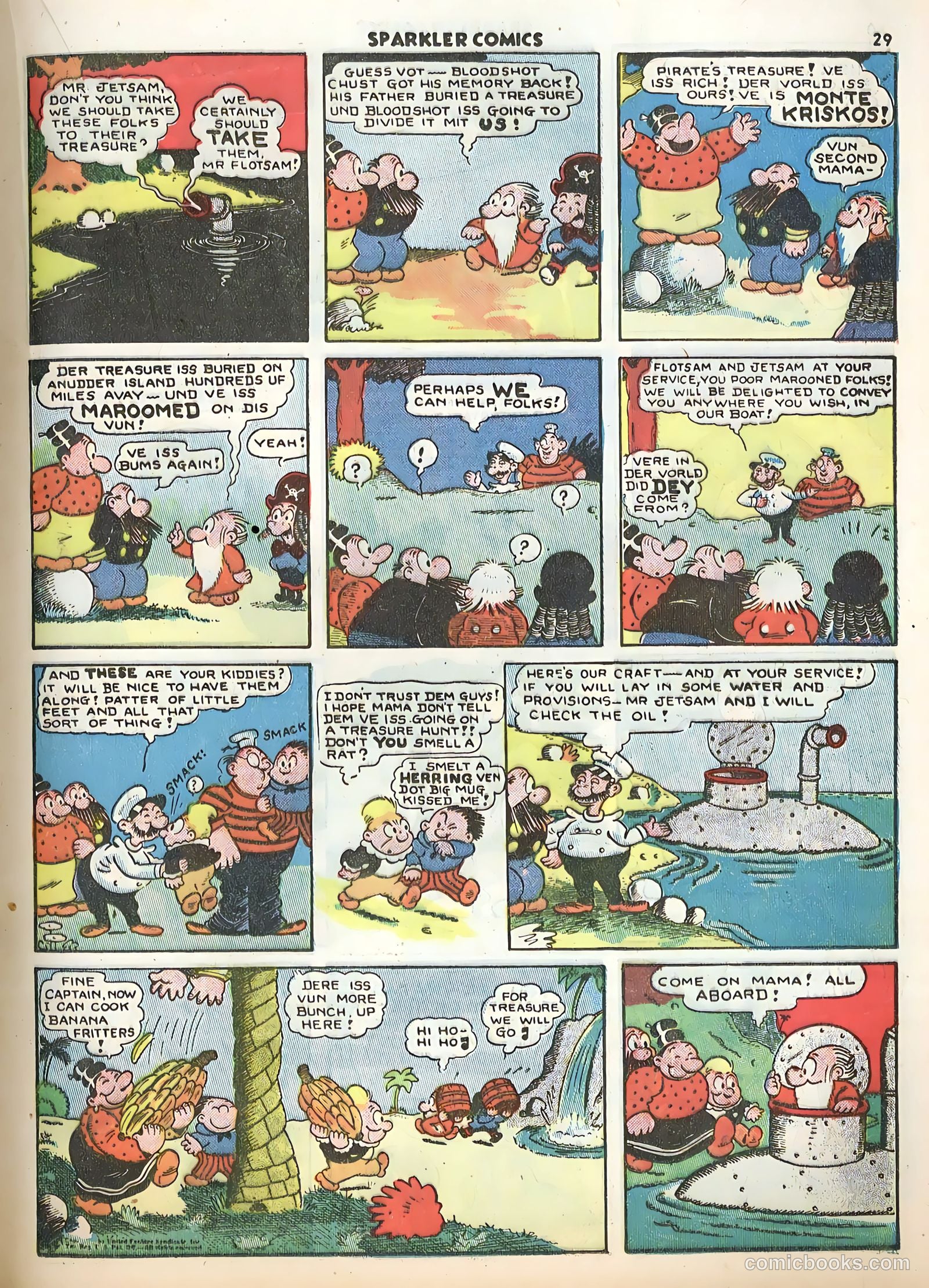 Sparkle Comics #9 (1950) — page 26 of 55