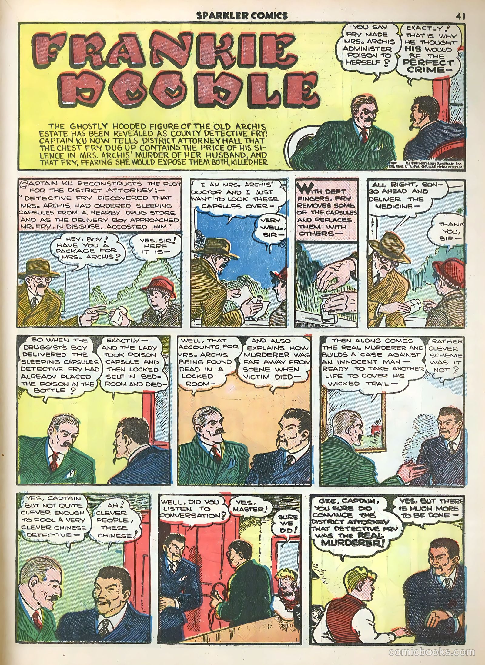 Sparkle Comics #9 (1950) — page 30 of 55