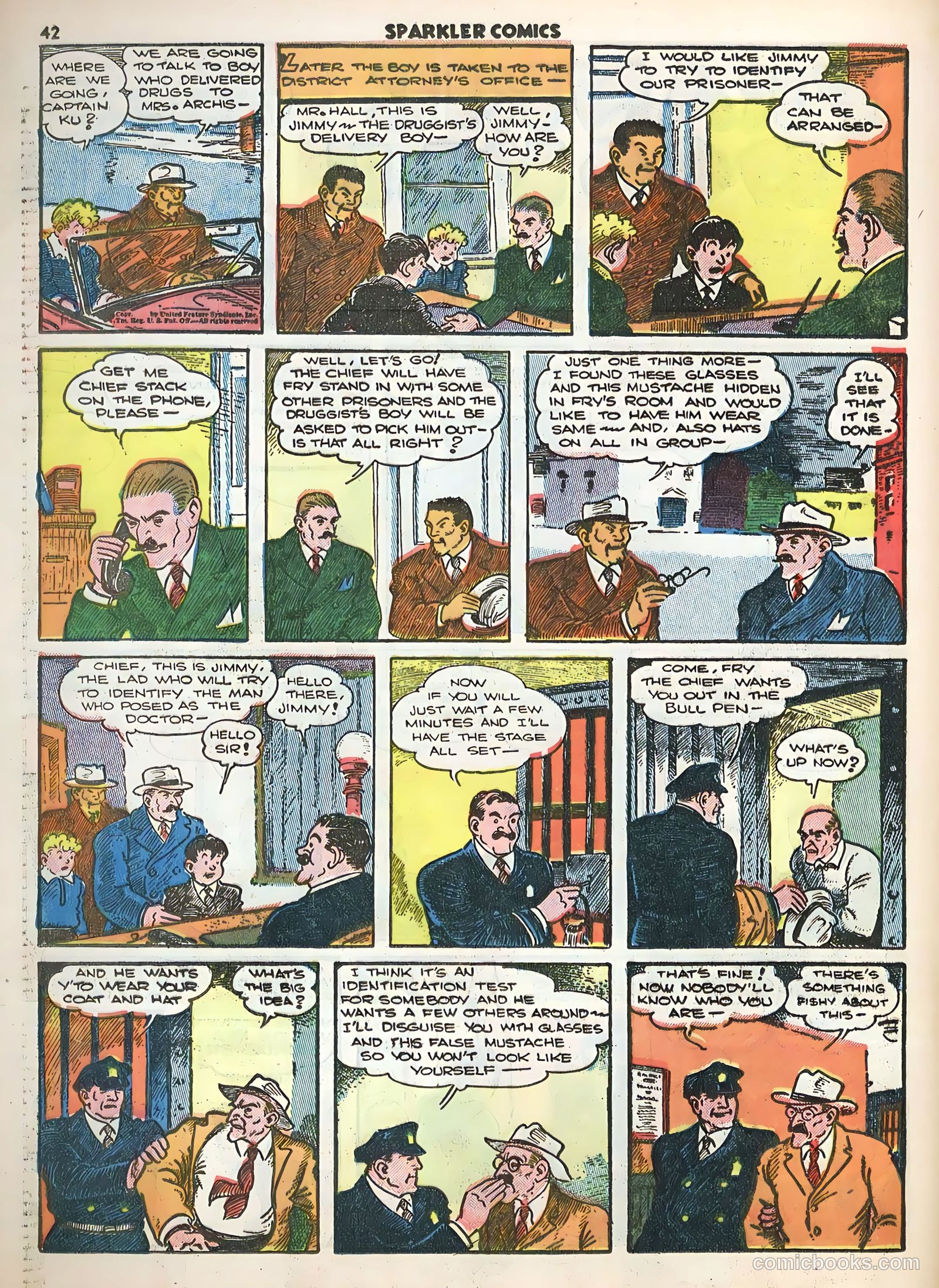 Sparkle Comics #9 (1950) — page 31 of 55