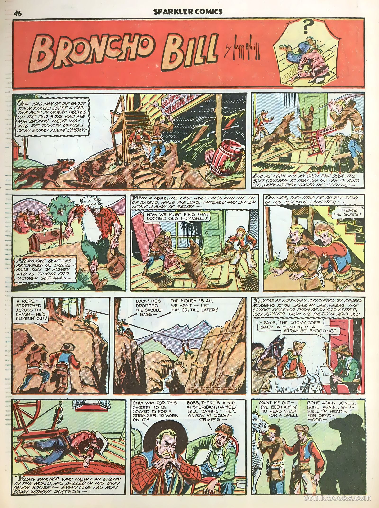 Sparkle Comics #9 (1950) — page 35 of 55