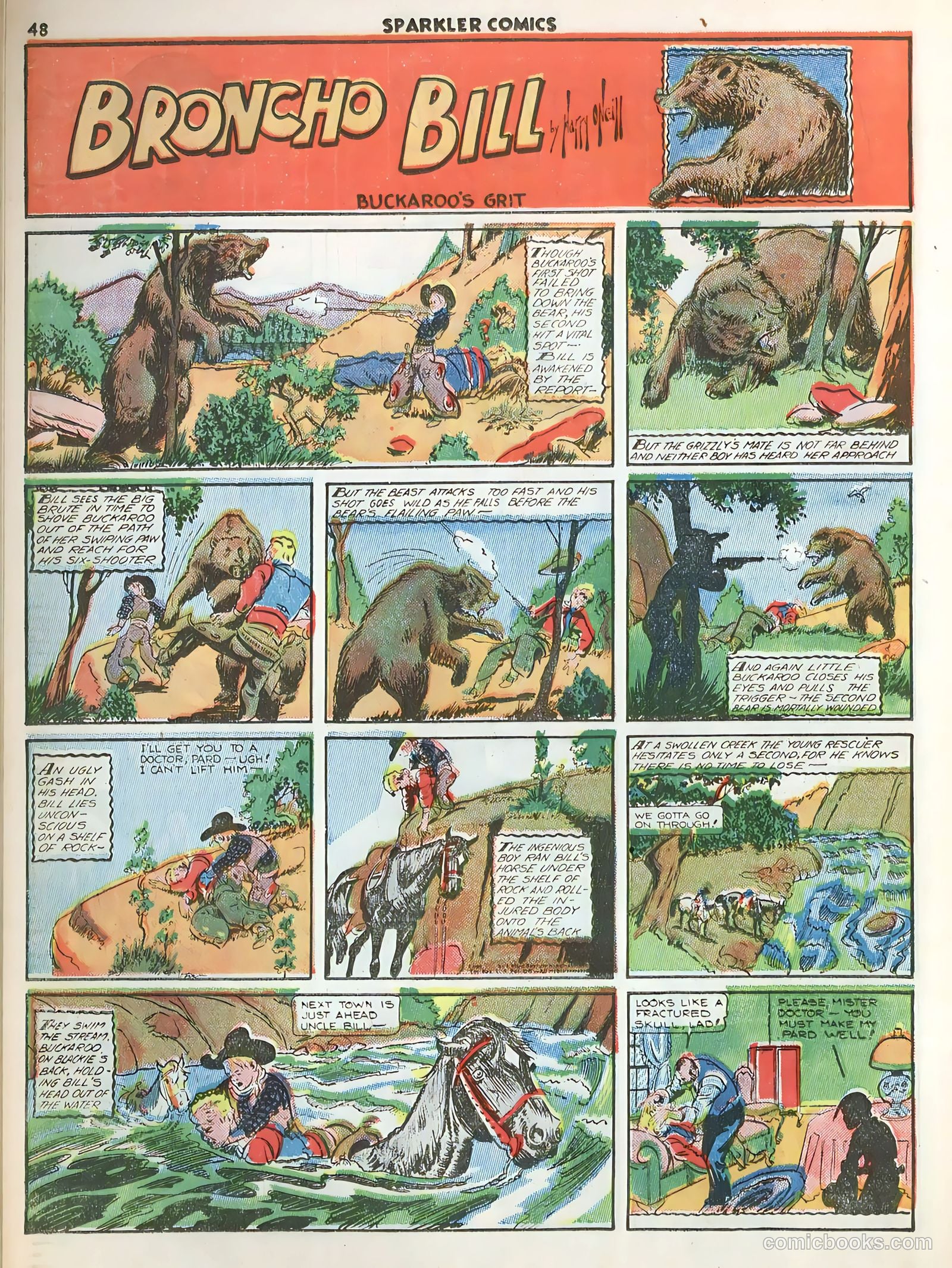 Sparkle Comics #9 (1950) — page 37 of 55