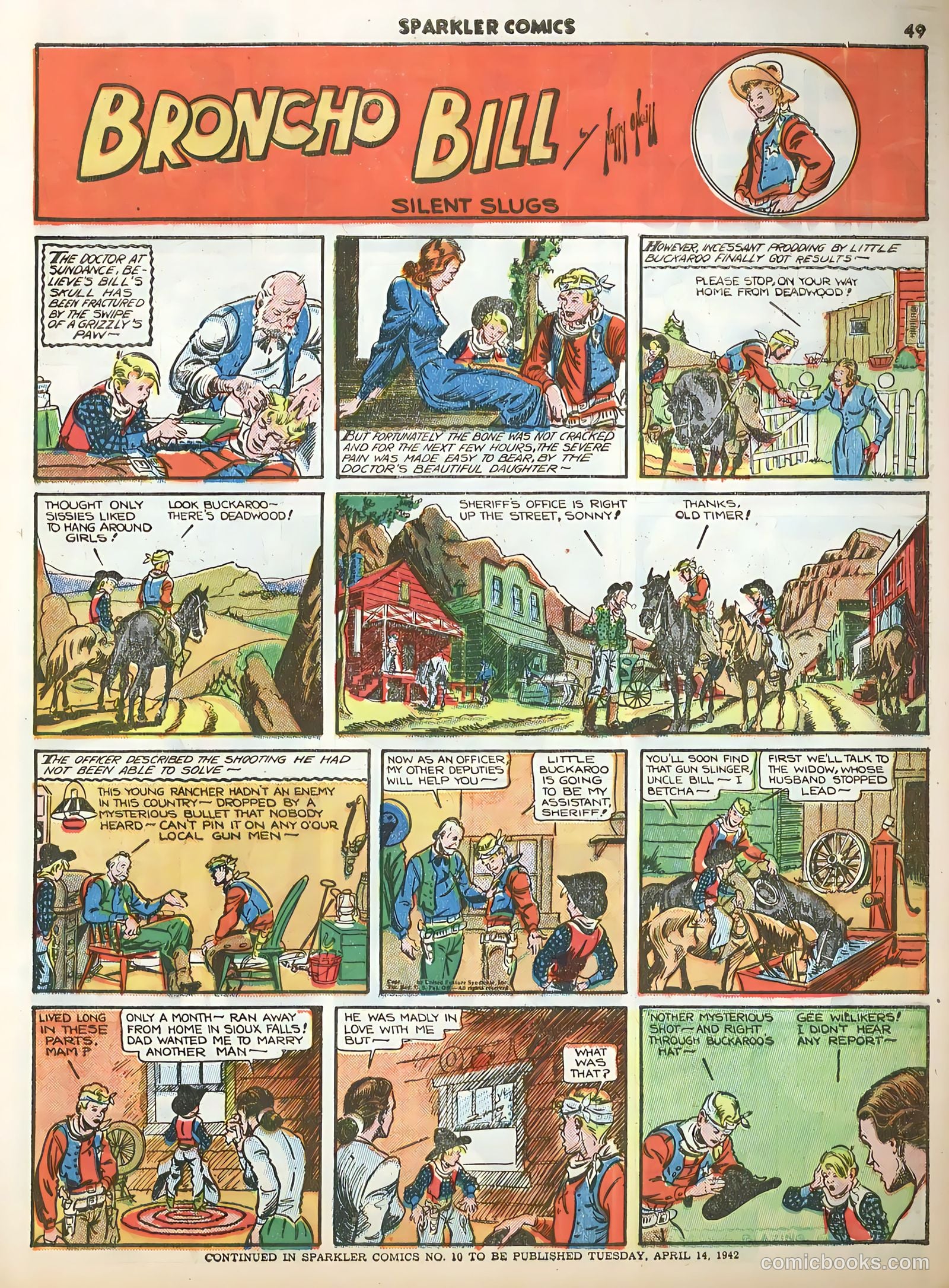 Sparkle Comics #9 (1950) — page 38 of 55