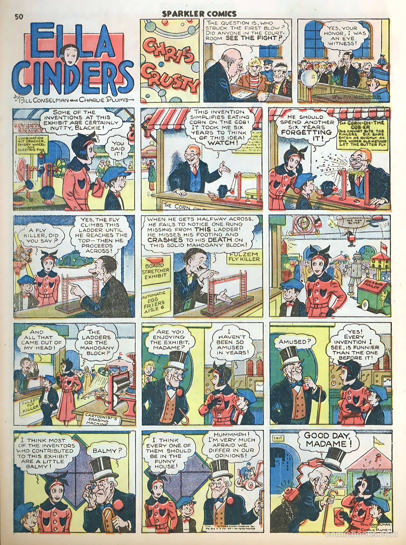 Sparkle Comics #9 (1950) — page 39 of 55