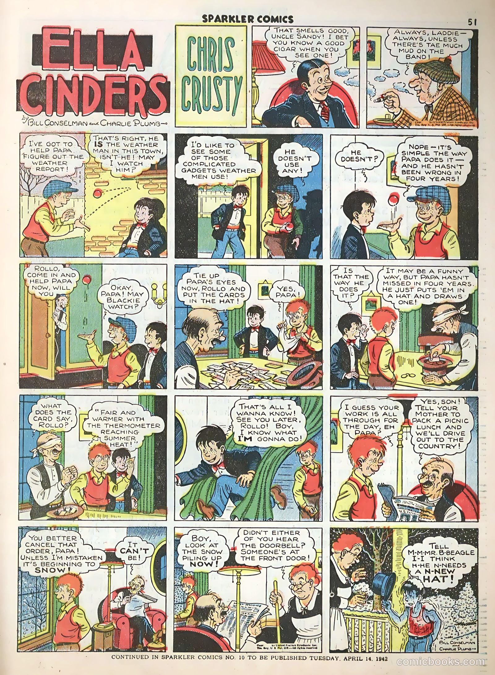 Sparkle Comics #9 (1950) — page 40 of 55