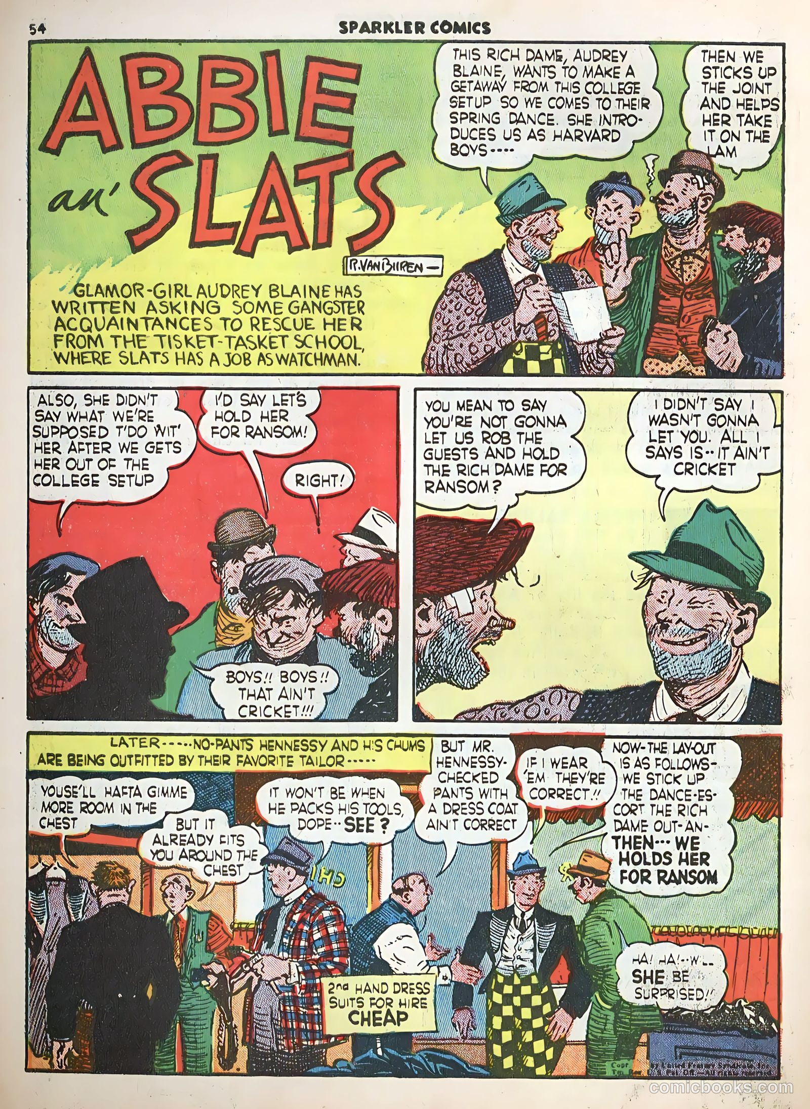 Sparkle Comics #9 (1950) — page 43 of 55