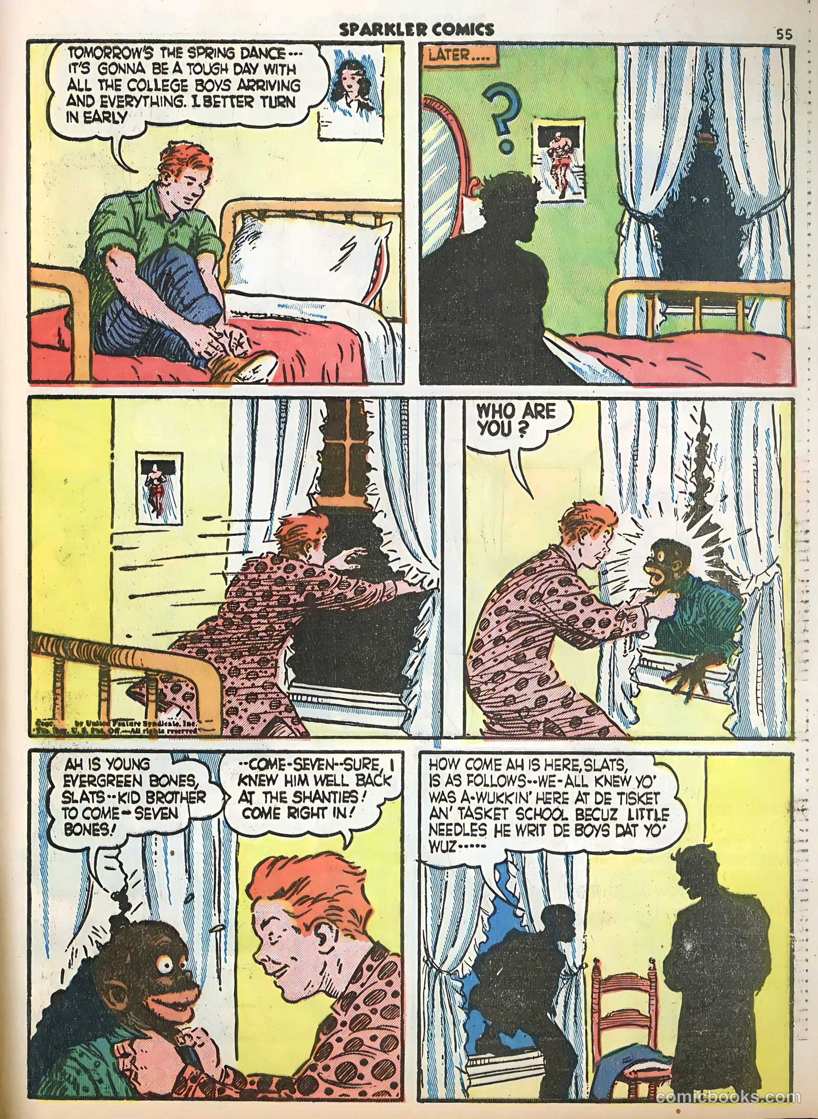 Sparkle Comics #9 (1950) — page 44 of 55