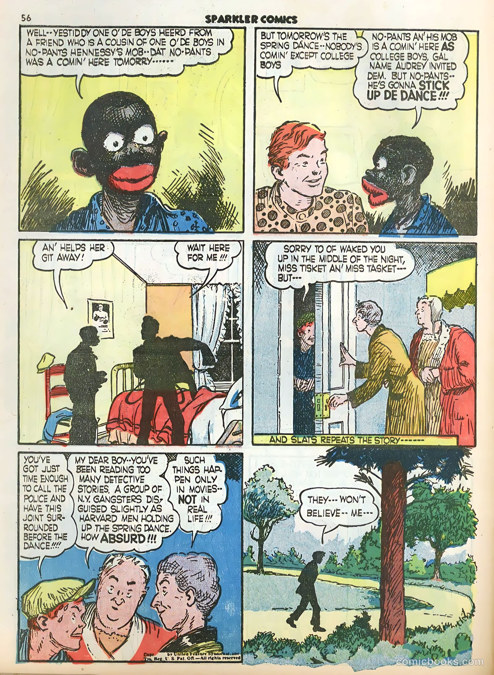 Sparkle Comics #9 (1950) — page 45 of 55