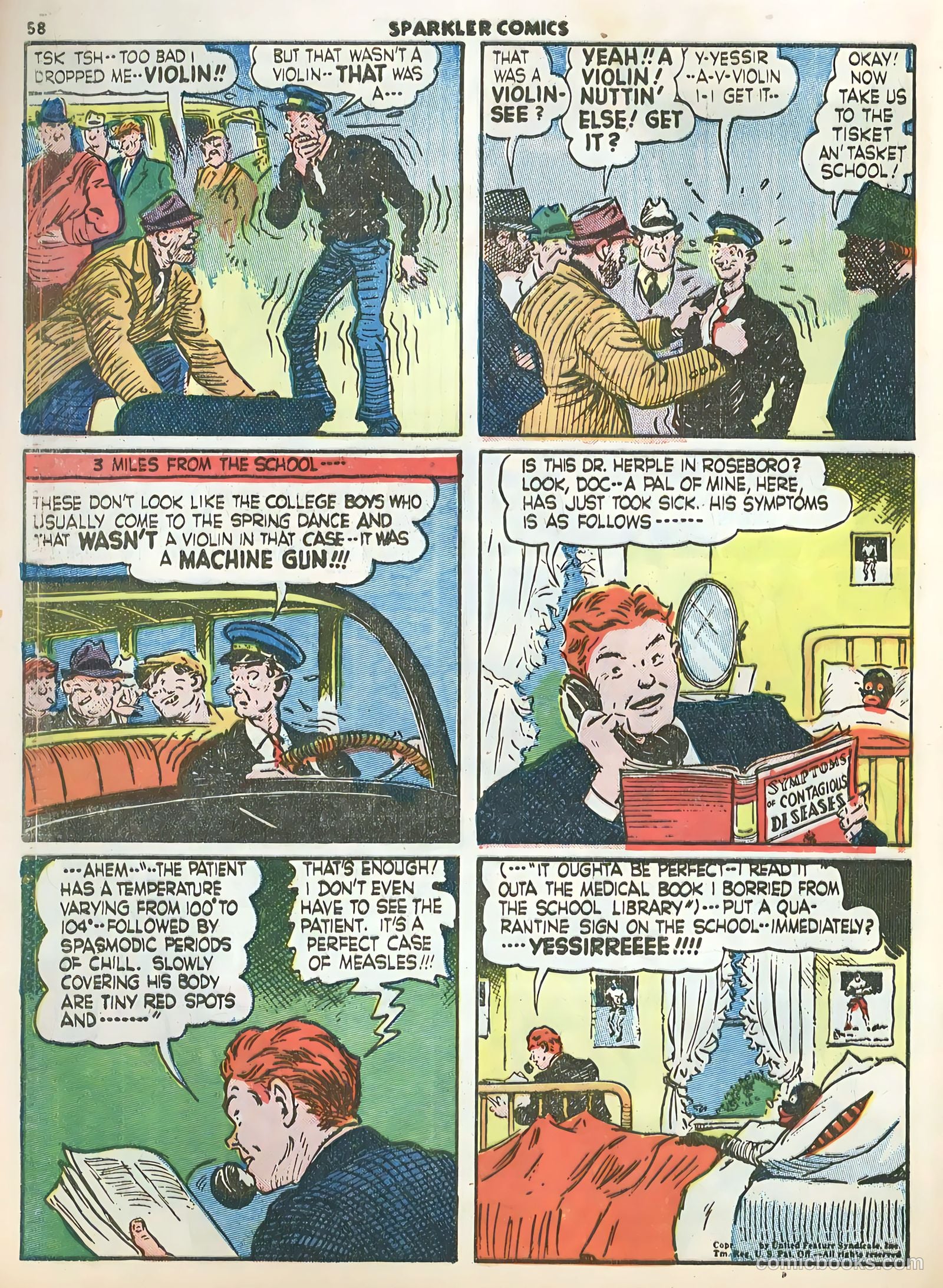 Sparkle Comics #9 (1950) — page 47 of 55