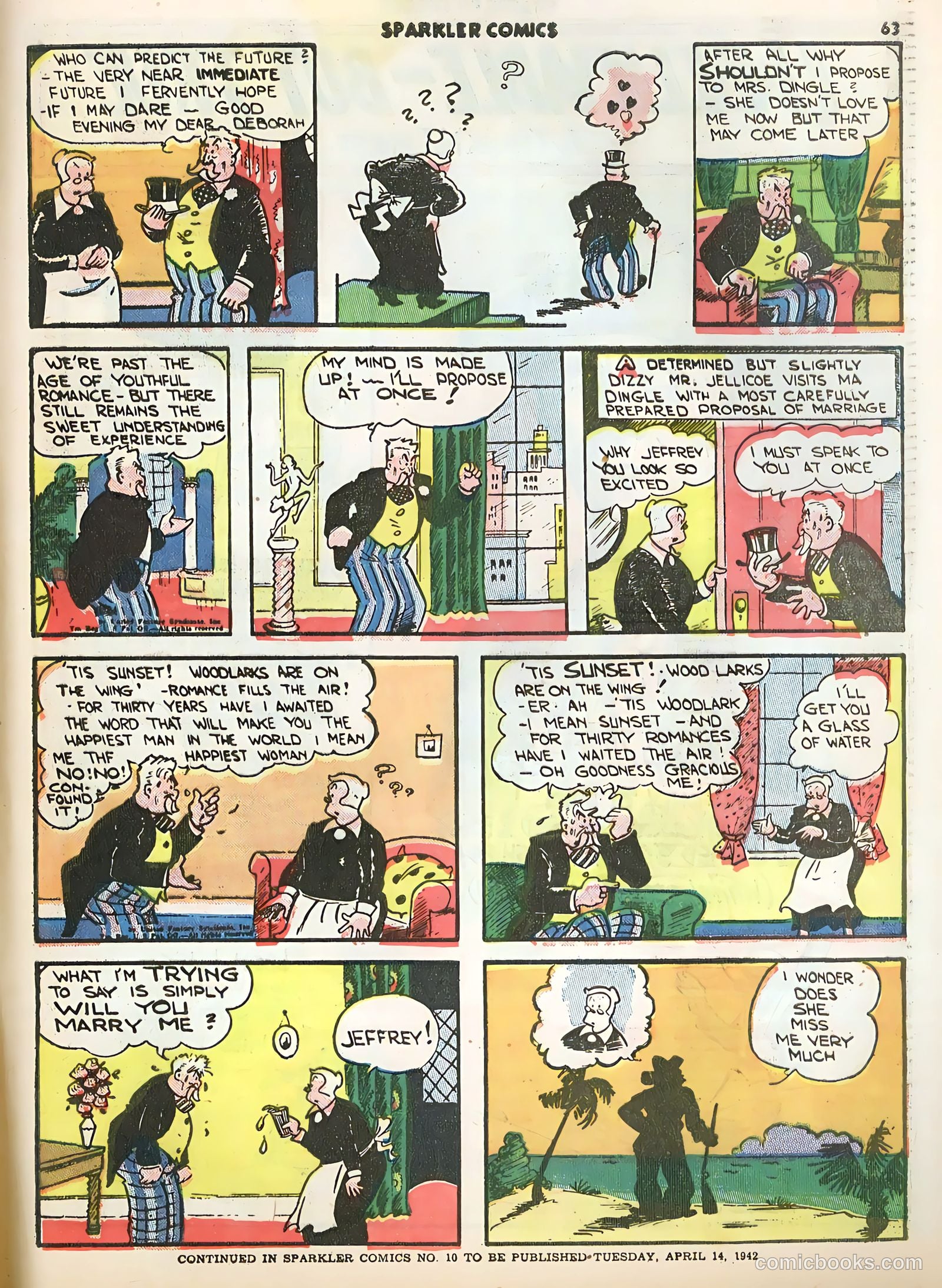 Sparkle Comics #9 (1950) — page 52 of 55