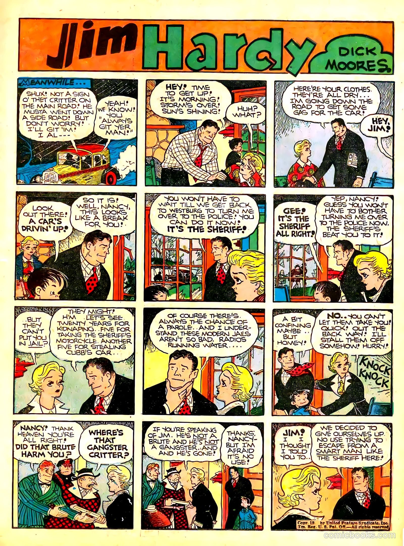 Sparkler Comics #1 (1940) — page 19 of 68