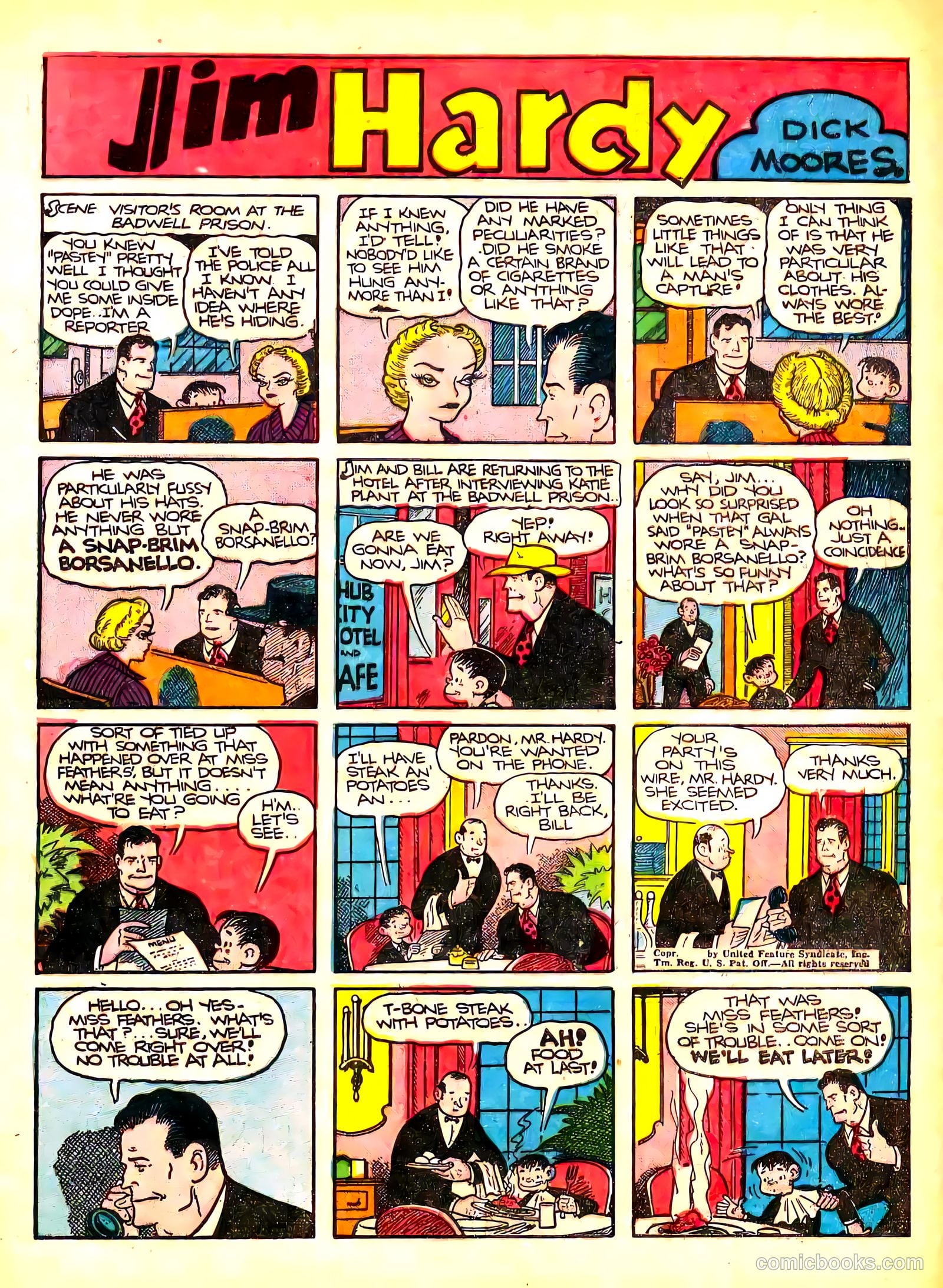 Sparkler Comics #1 (1940) — page 60 of 68