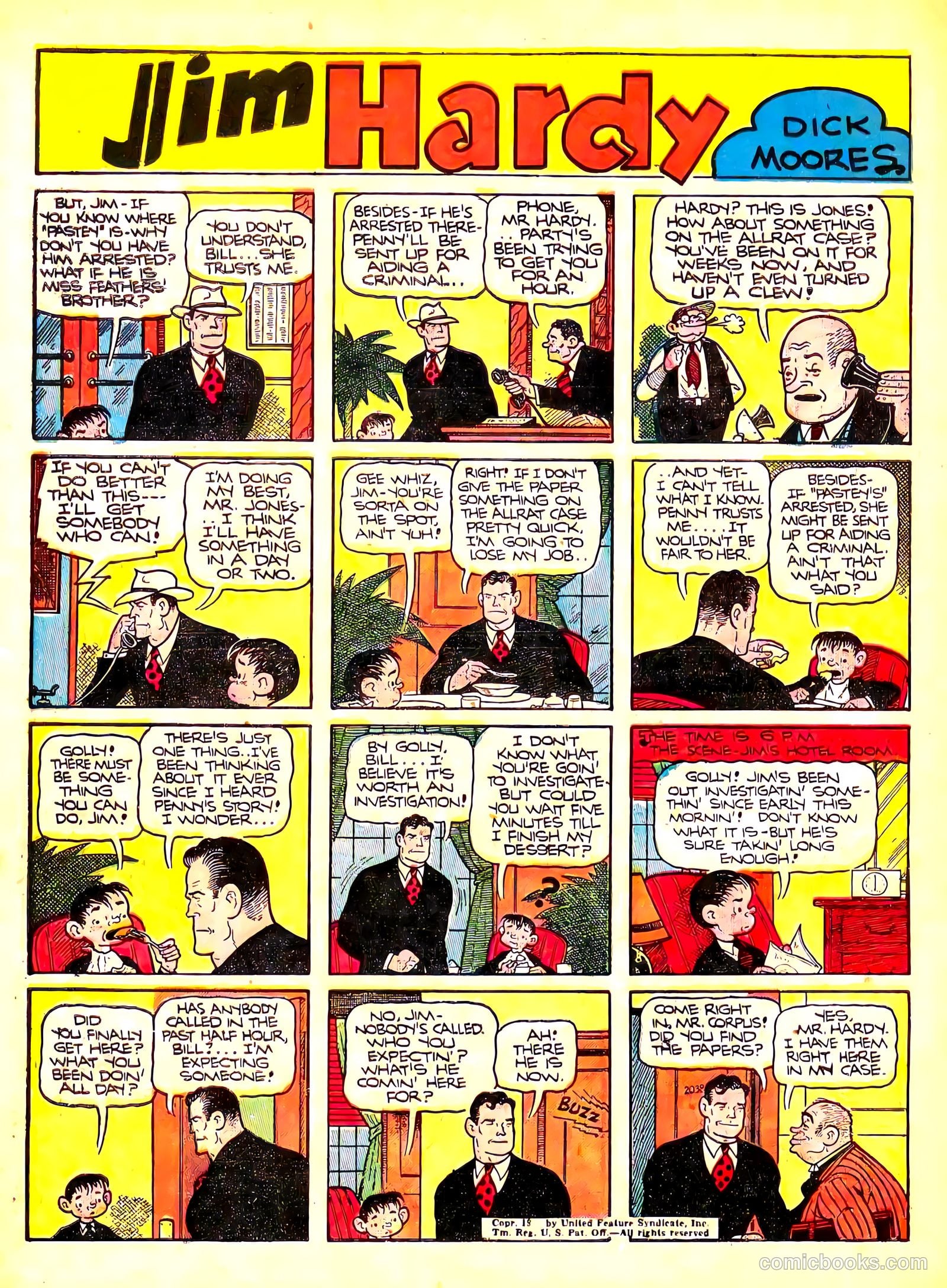 Sparkler Comics #1 (1940) — page 64 of 68