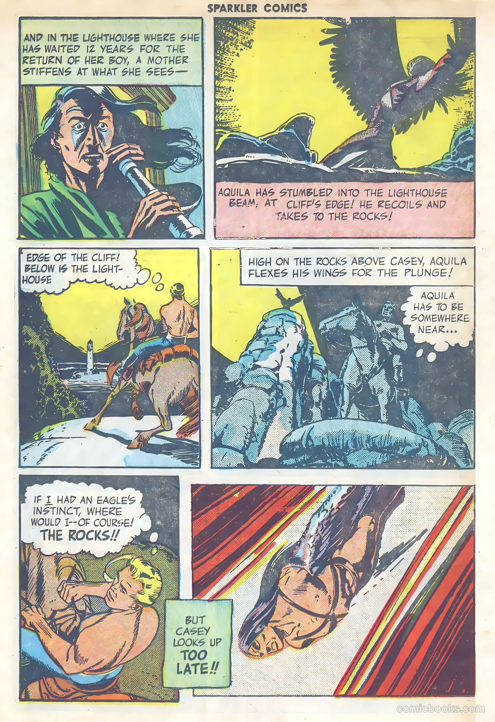 Sparkler Comics #101 (1951) — page 19 of 26