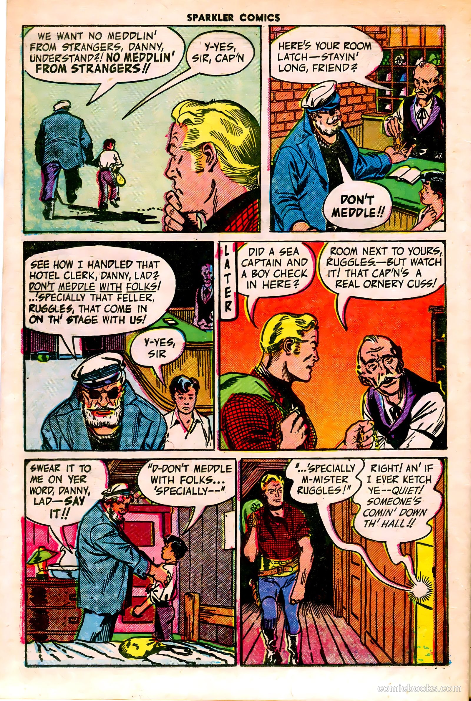 Sparkler Comics #102 (1951) — page 16 of 26