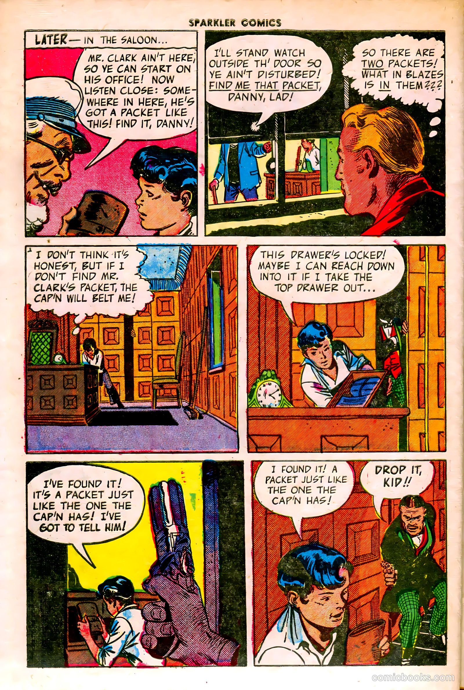 Sparkler Comics #102 (1951) — page 20 of 26