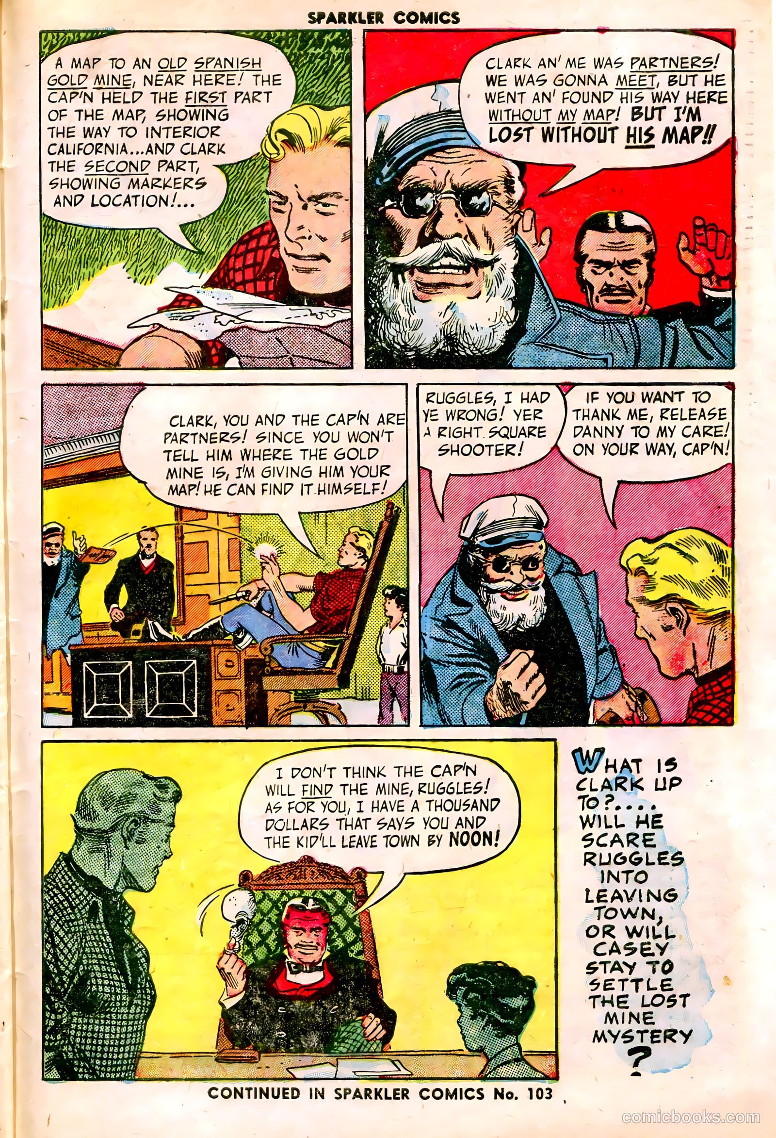 Sparkler Comics #102 (1951) — page 23 of 26