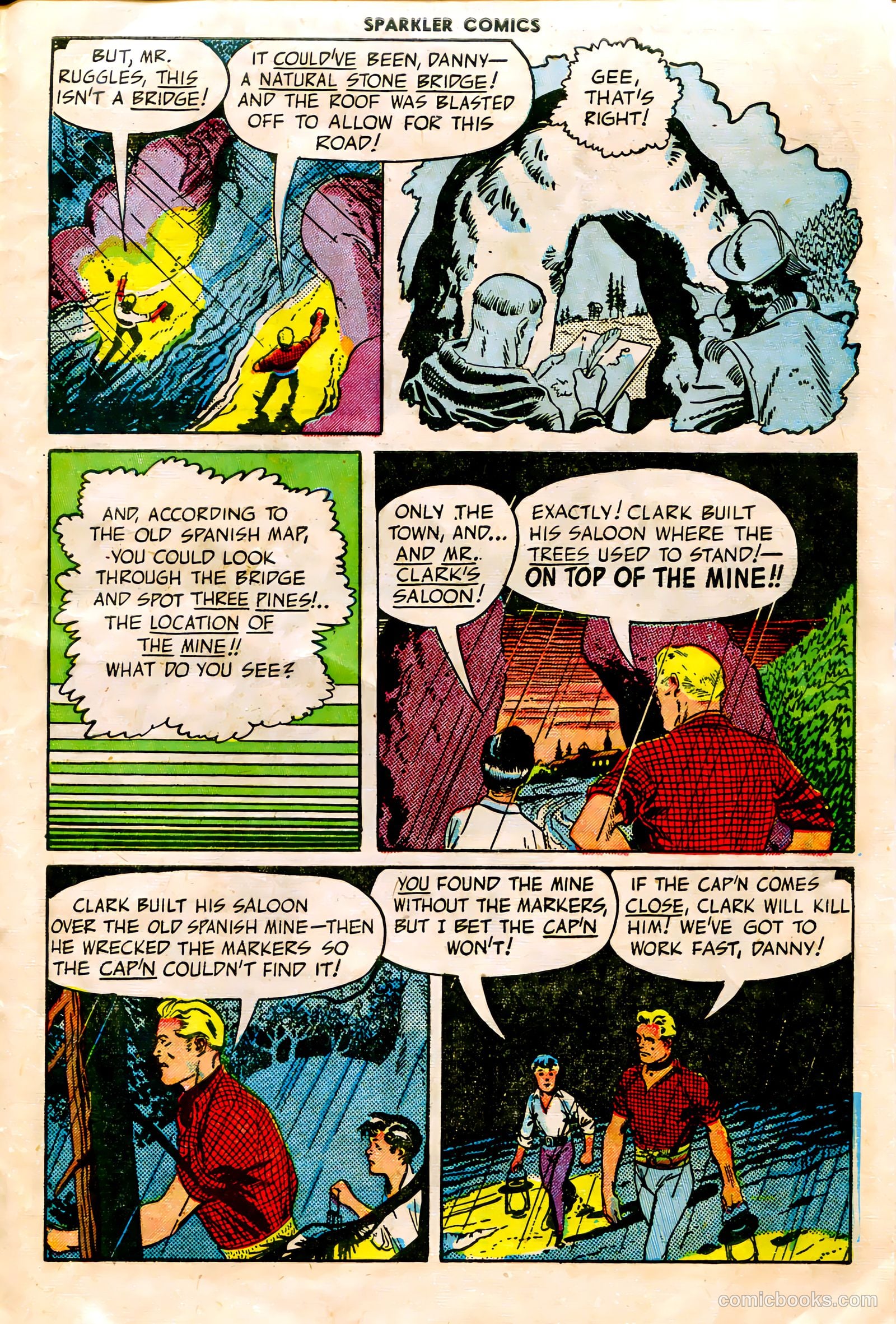 Sparkler Comics #103 (1952) — page 16 of 25