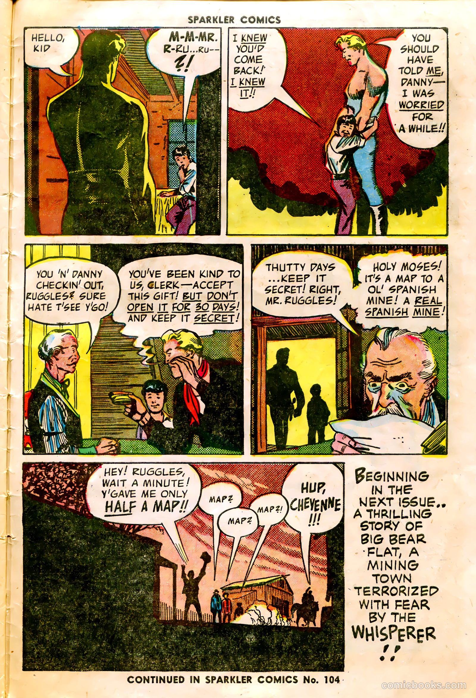 Sparkler Comics #103 (1952) — page 22 of 25