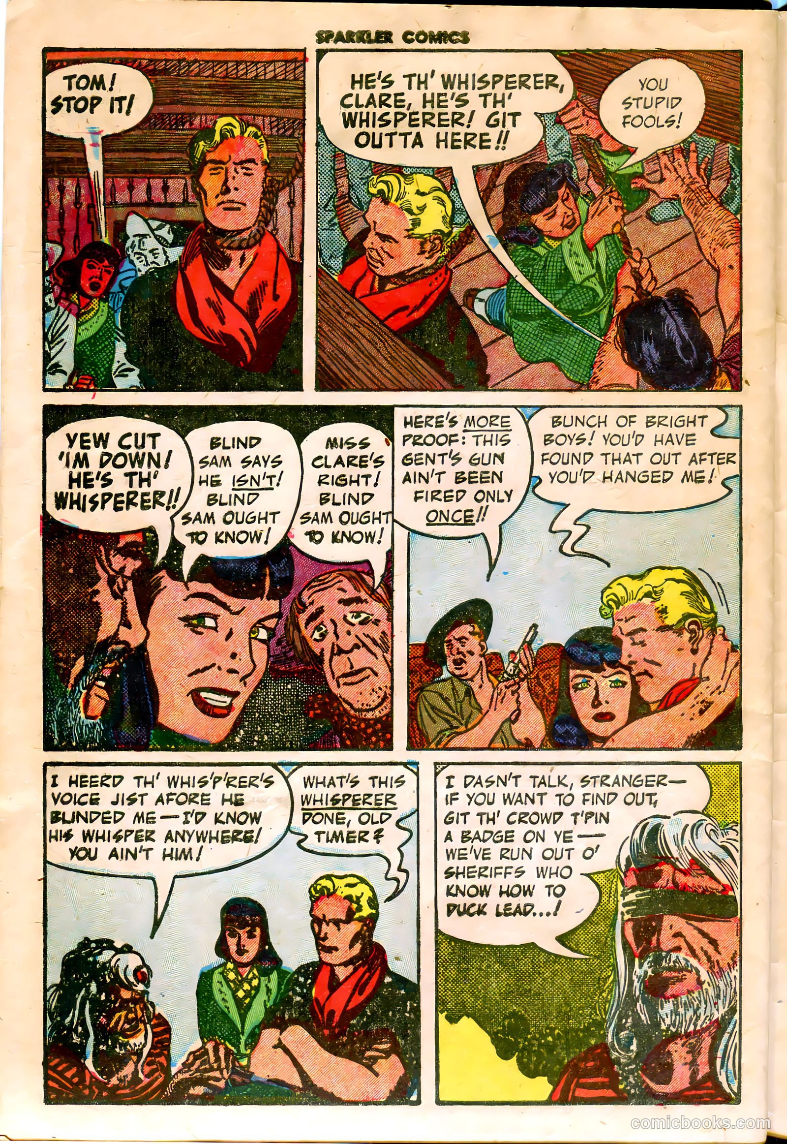 Sparkler Comics #104 (1952) — page 16 of 24