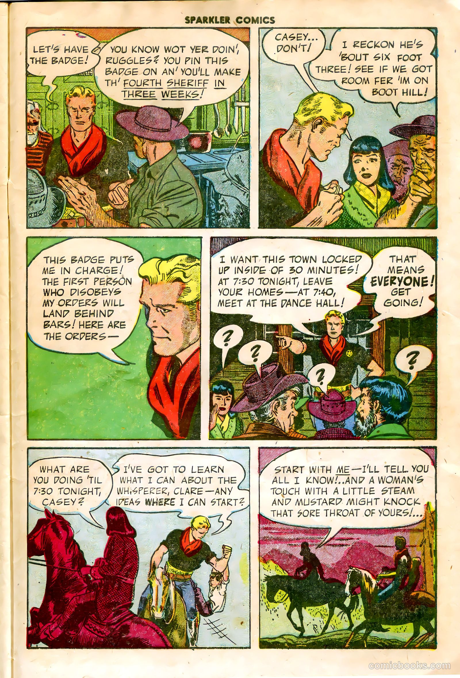 Sparkler Comics #104 (1952) — page 17 of 24