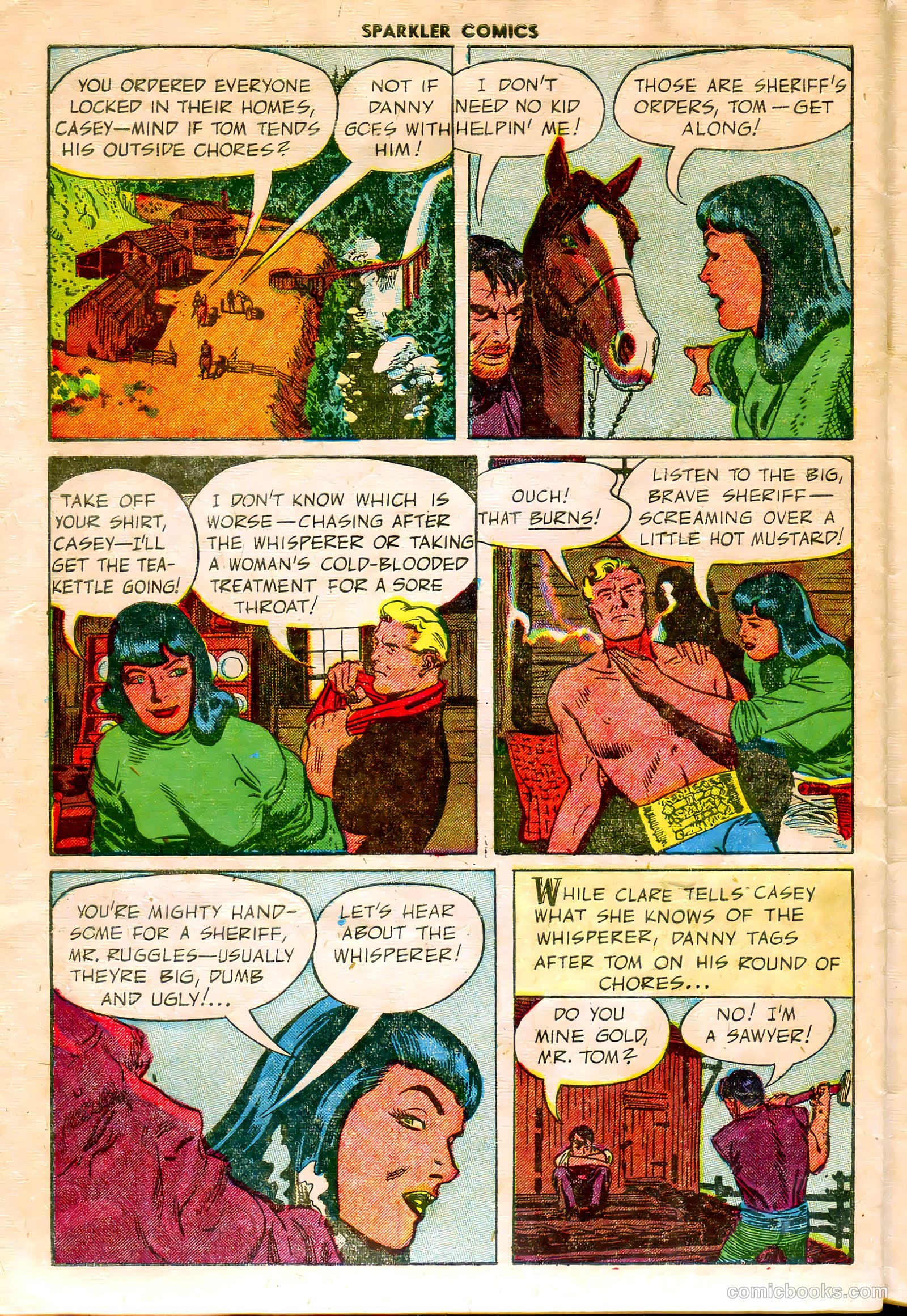 Sparkler Comics #104 (1952) — page 18 of 24