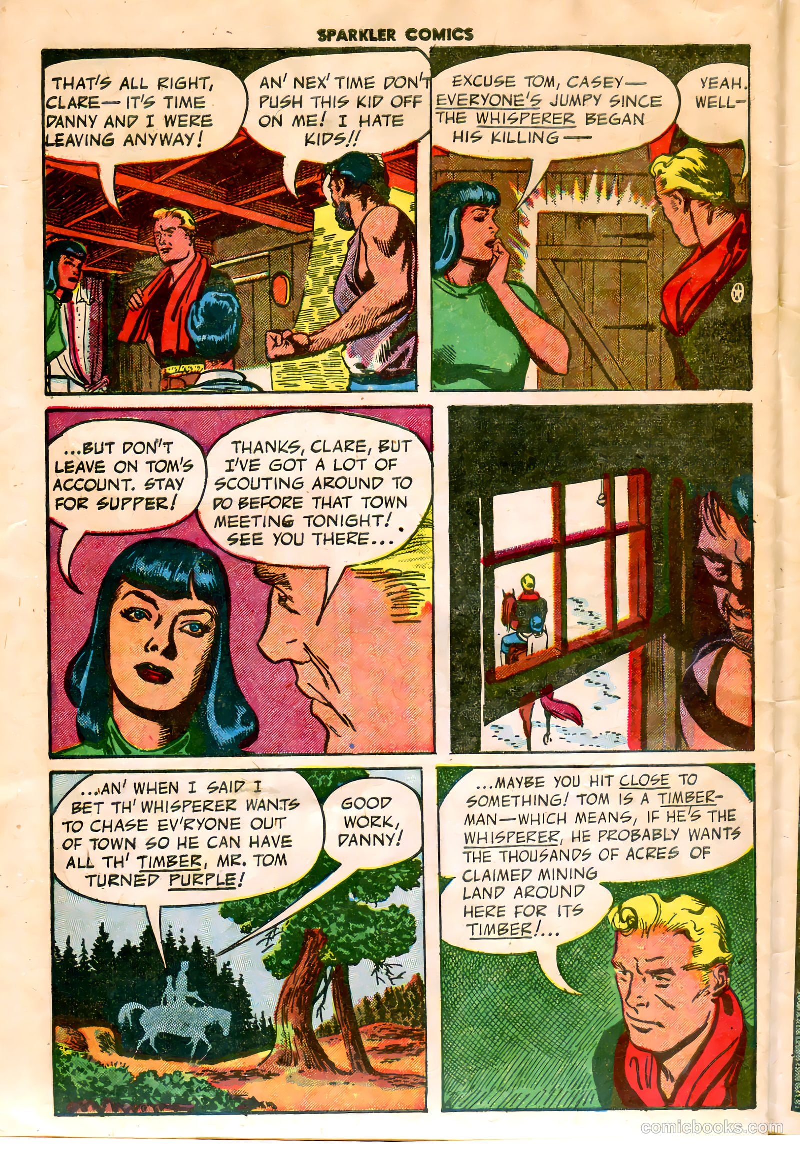 Sparkler Comics #104 (1952) — page 20 of 24