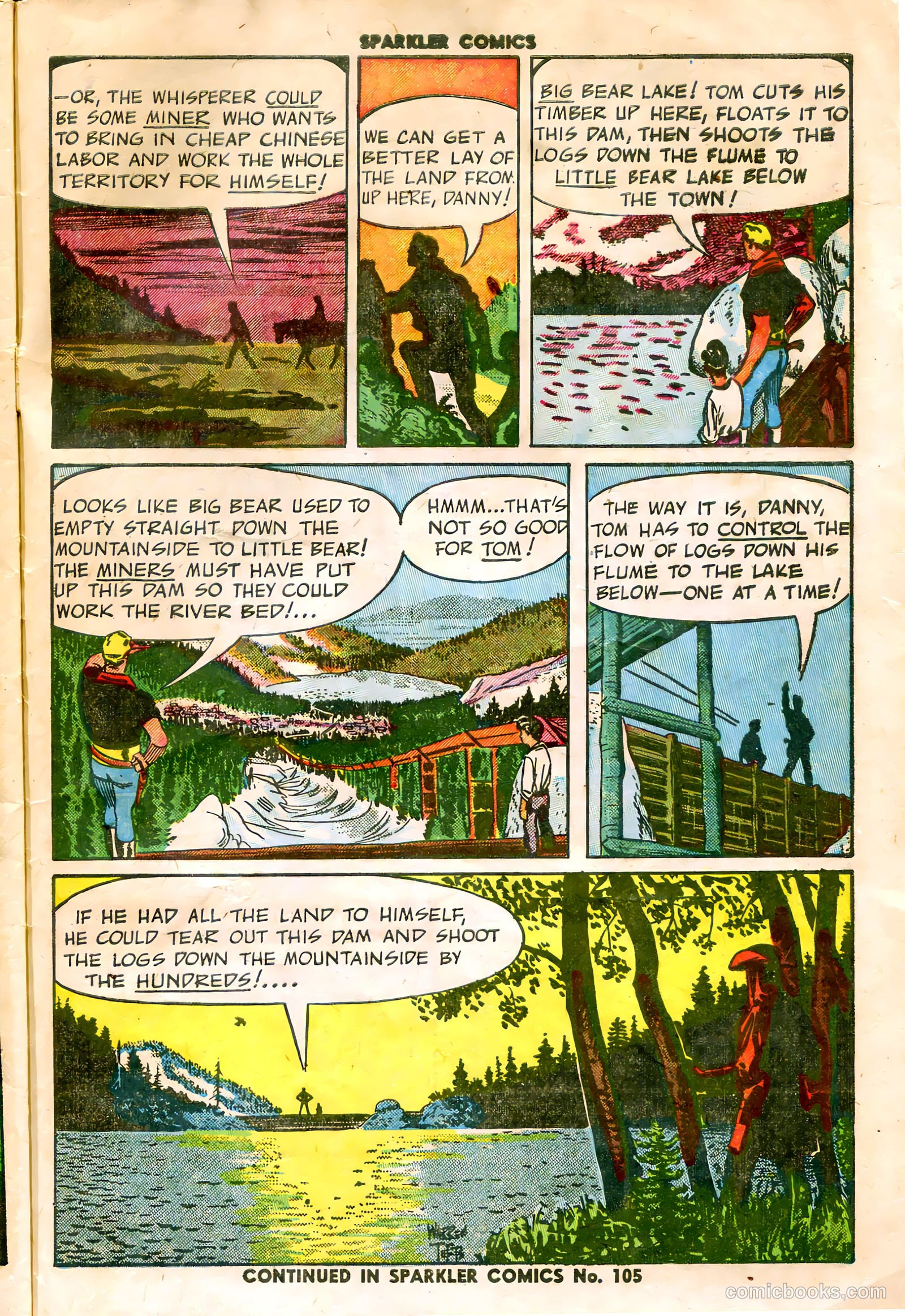 Sparkler Comics #104 (1952) — page 21 of 24