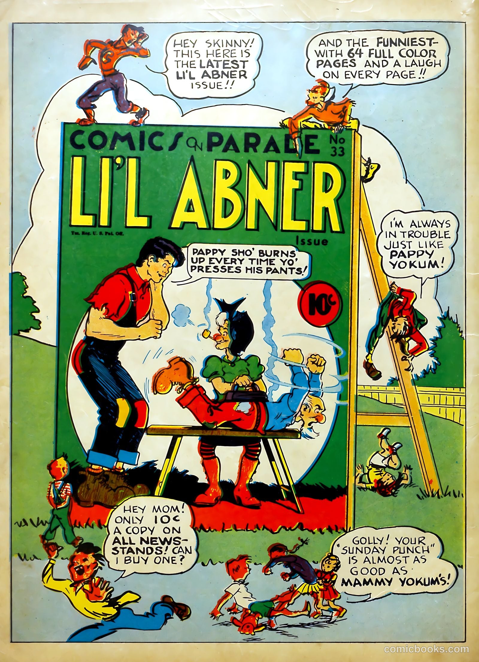 Sparkler Comics #2 (1940) — page 2 of 54