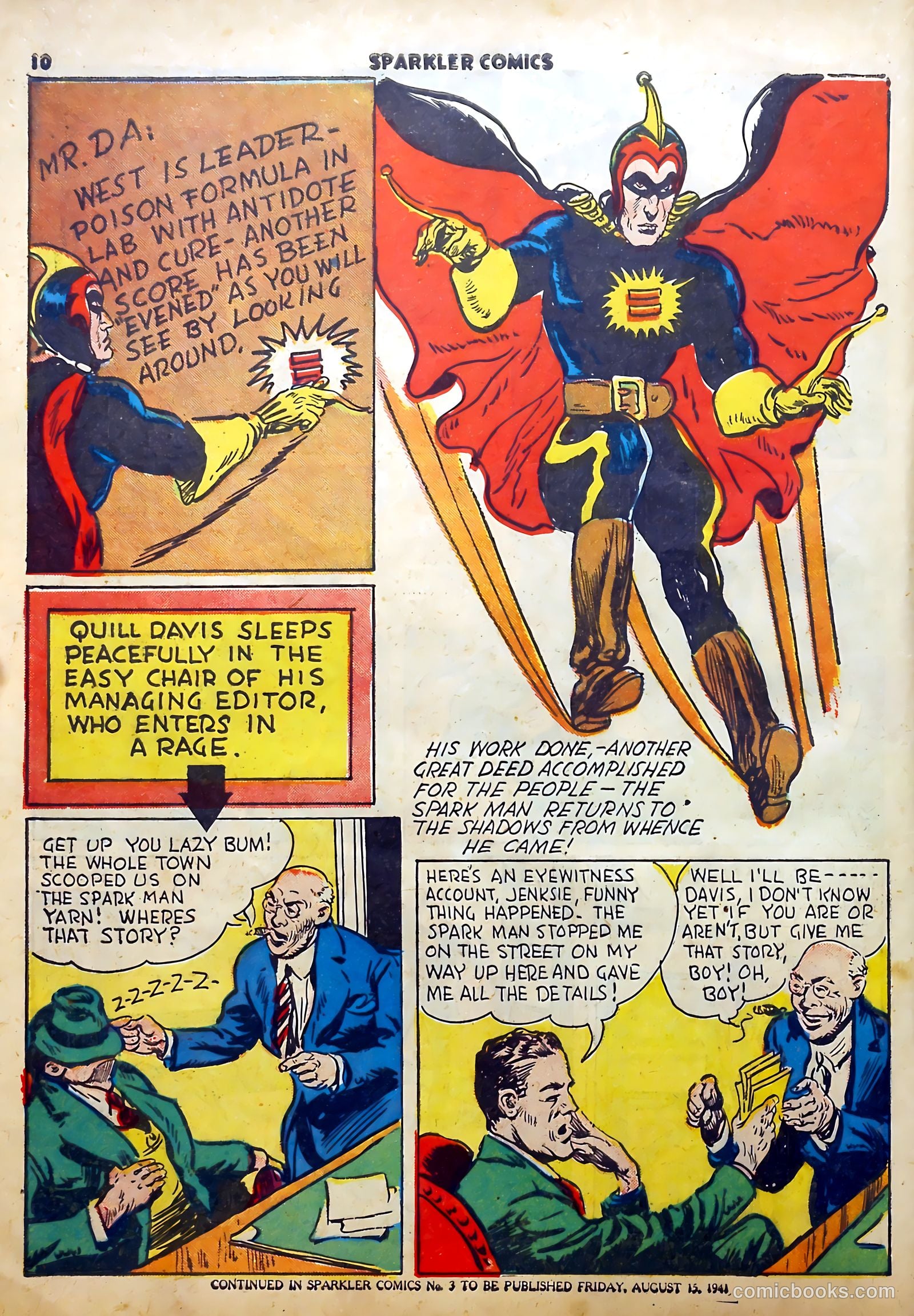 Sparkler Comics #2 (1940) — page 4 of 54