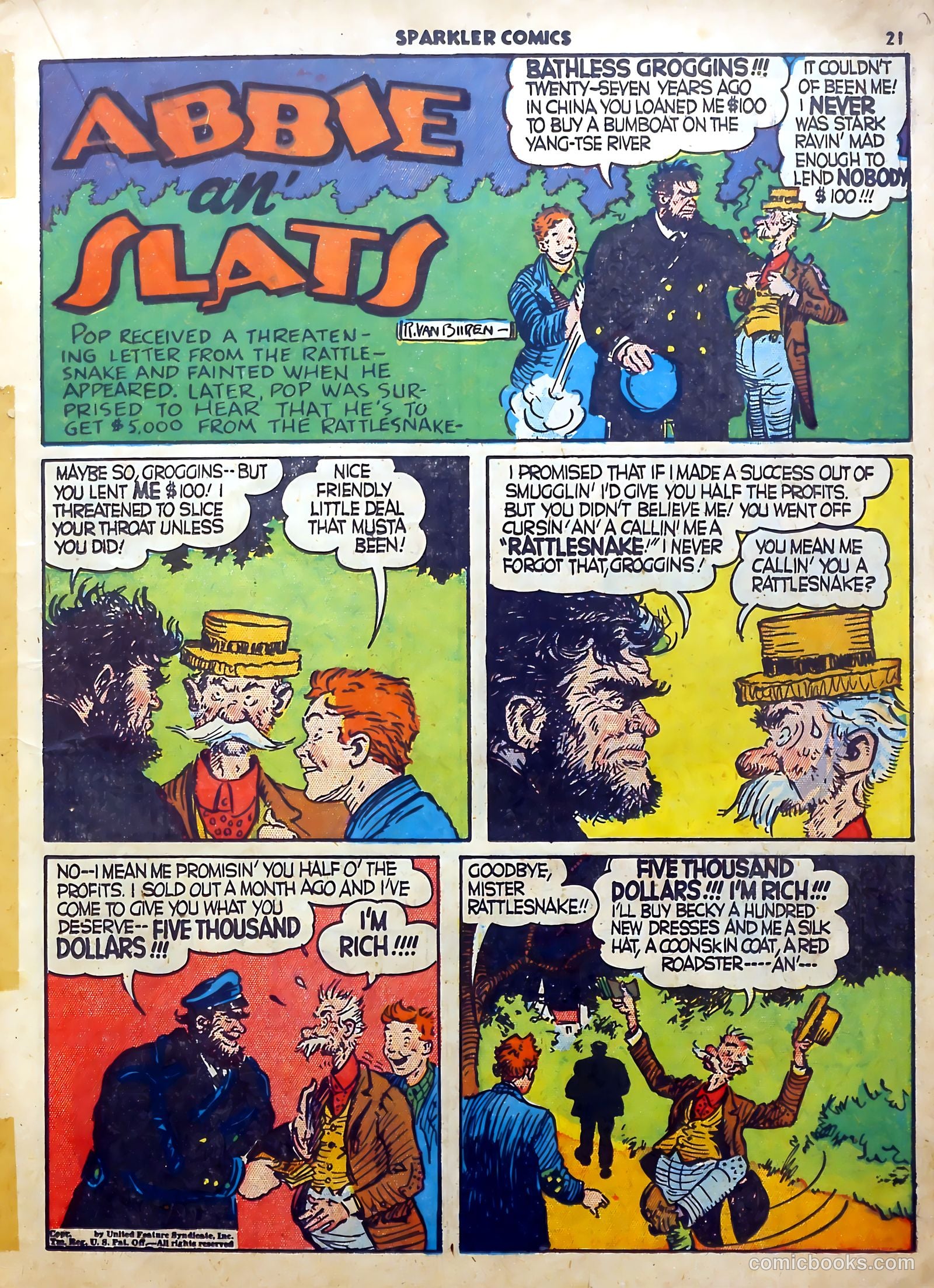 Sparkler Comics #2 (1940) — page 6 of 54