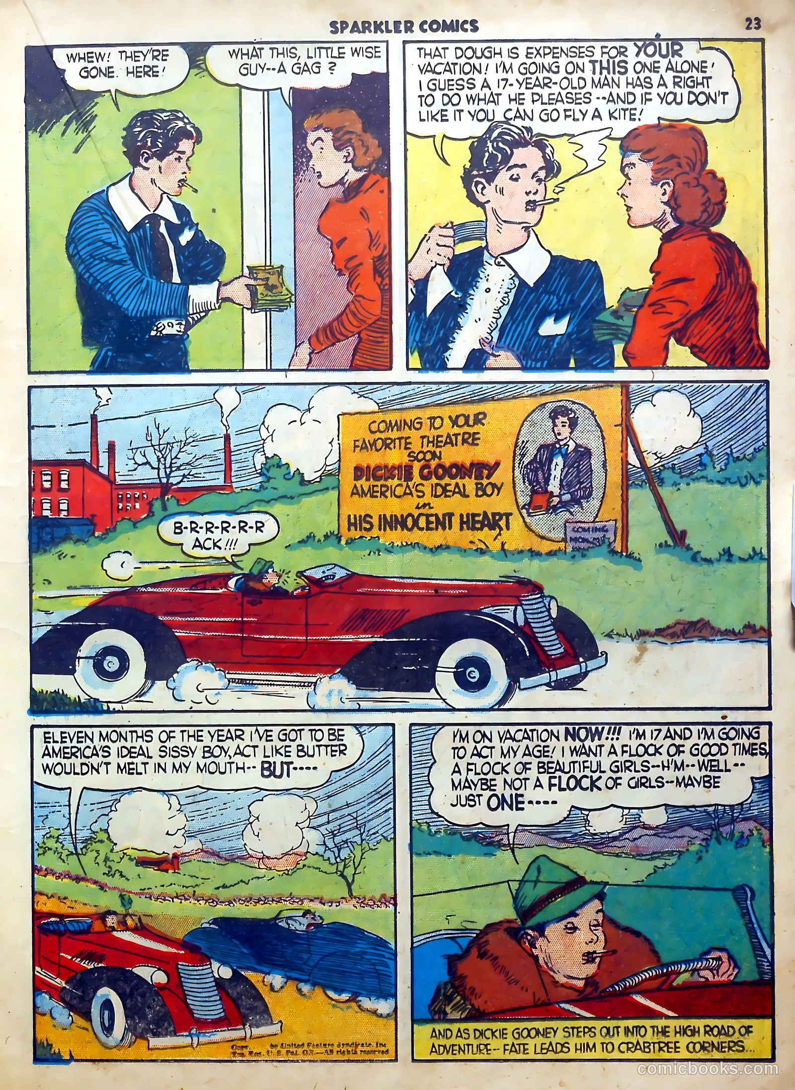 Sparkler Comics #2 (1940) — page 8 of 54