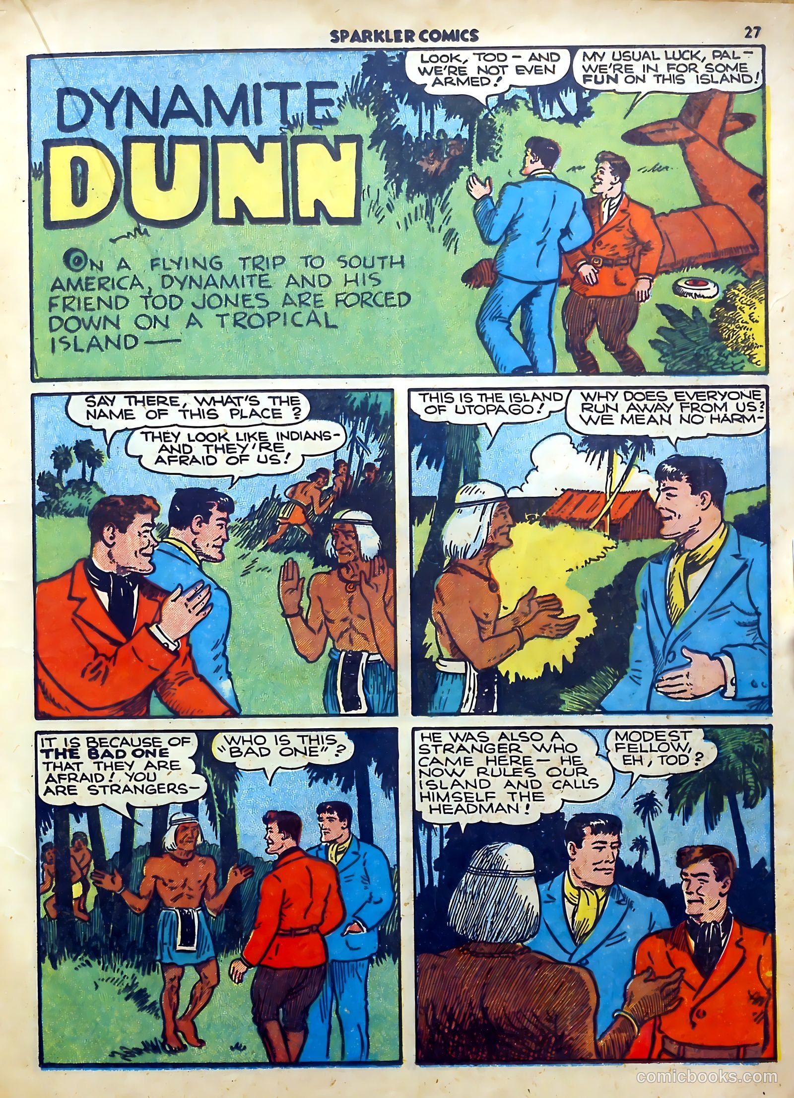Sparkler Comics #2 (1940) — page 12 of 54