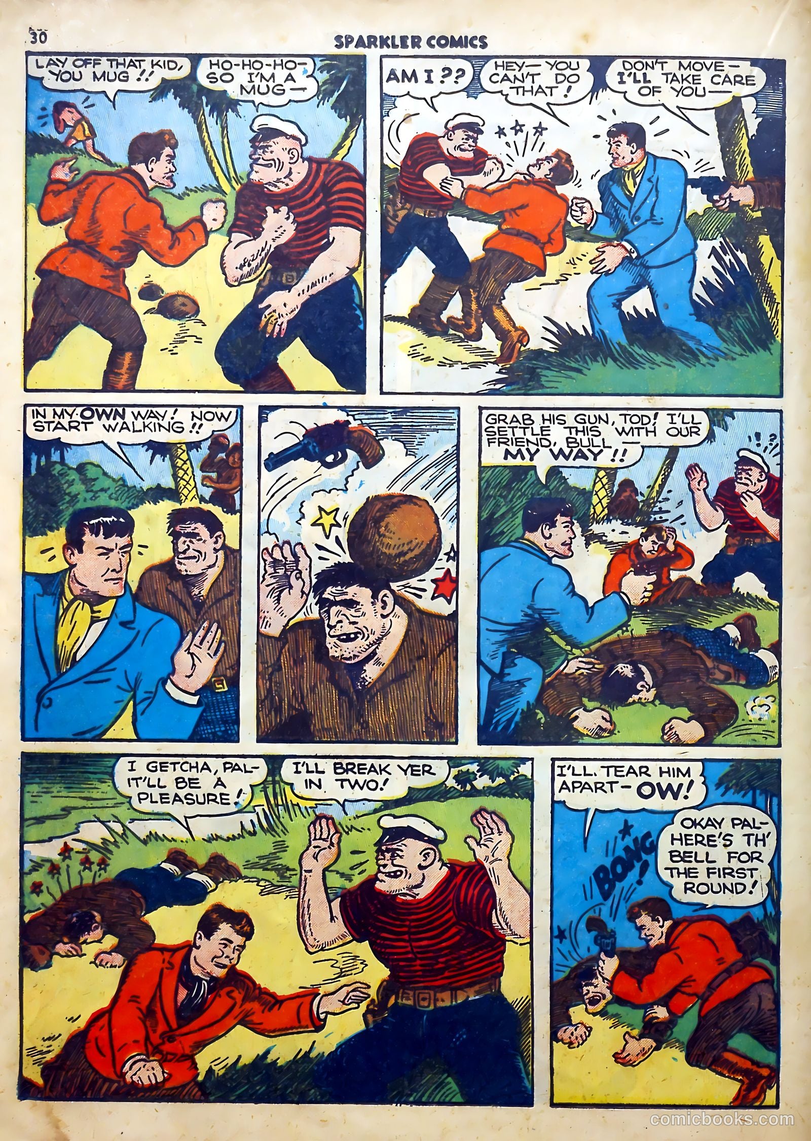 Sparkler Comics #2 (1940) — page 16 of 54