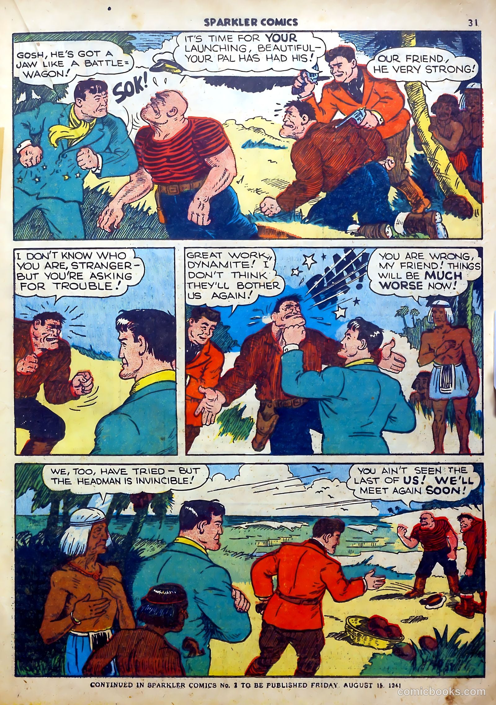 Sparkler Comics #2 (1940) — page 17 of 54