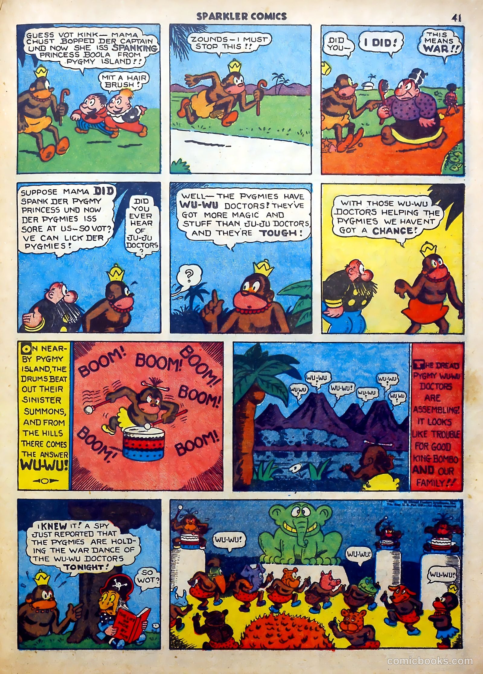Sparkler Comics #2 (1940) — page 28 of 54