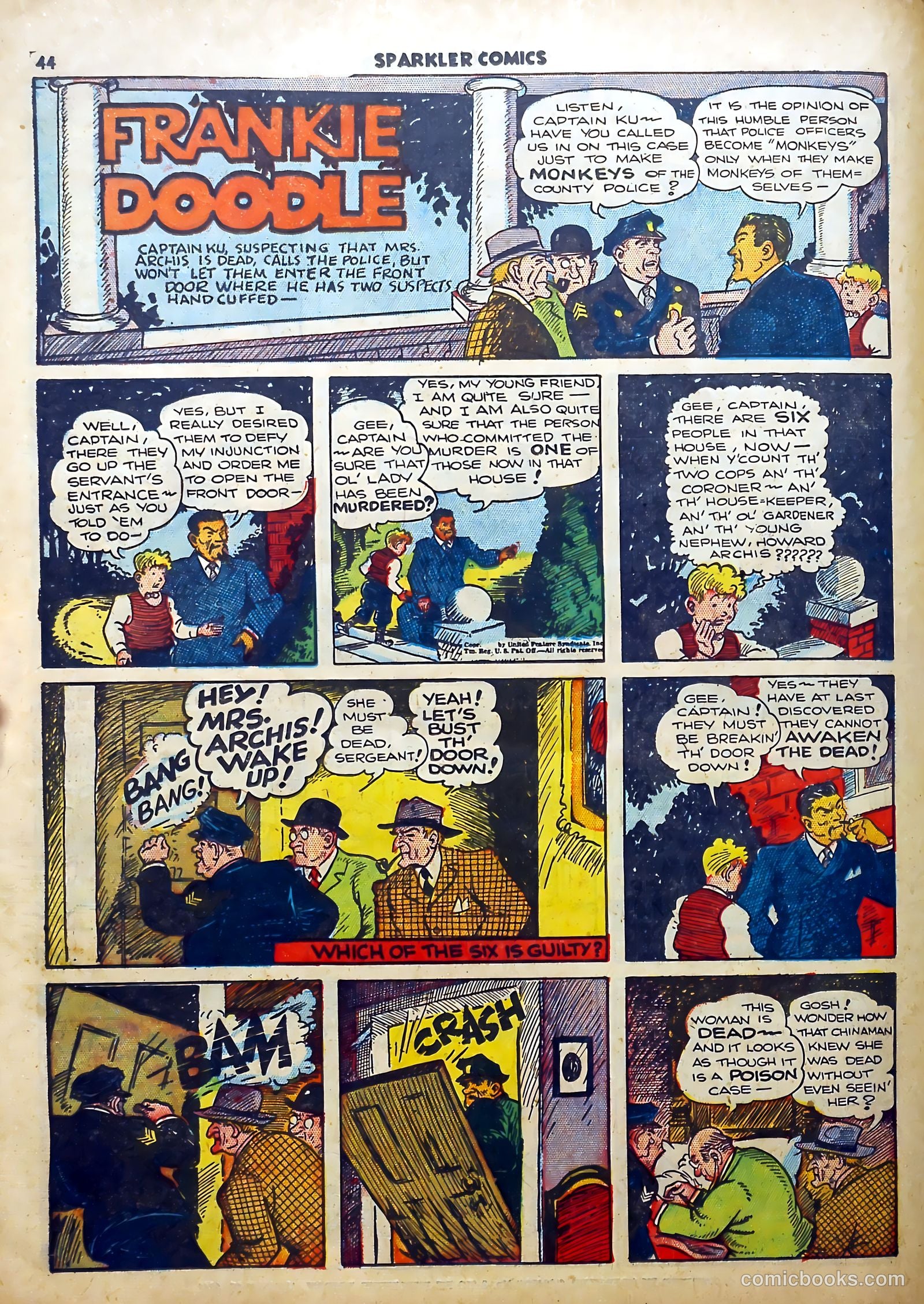 Sparkler Comics #2 (1940) — page 31 of 54