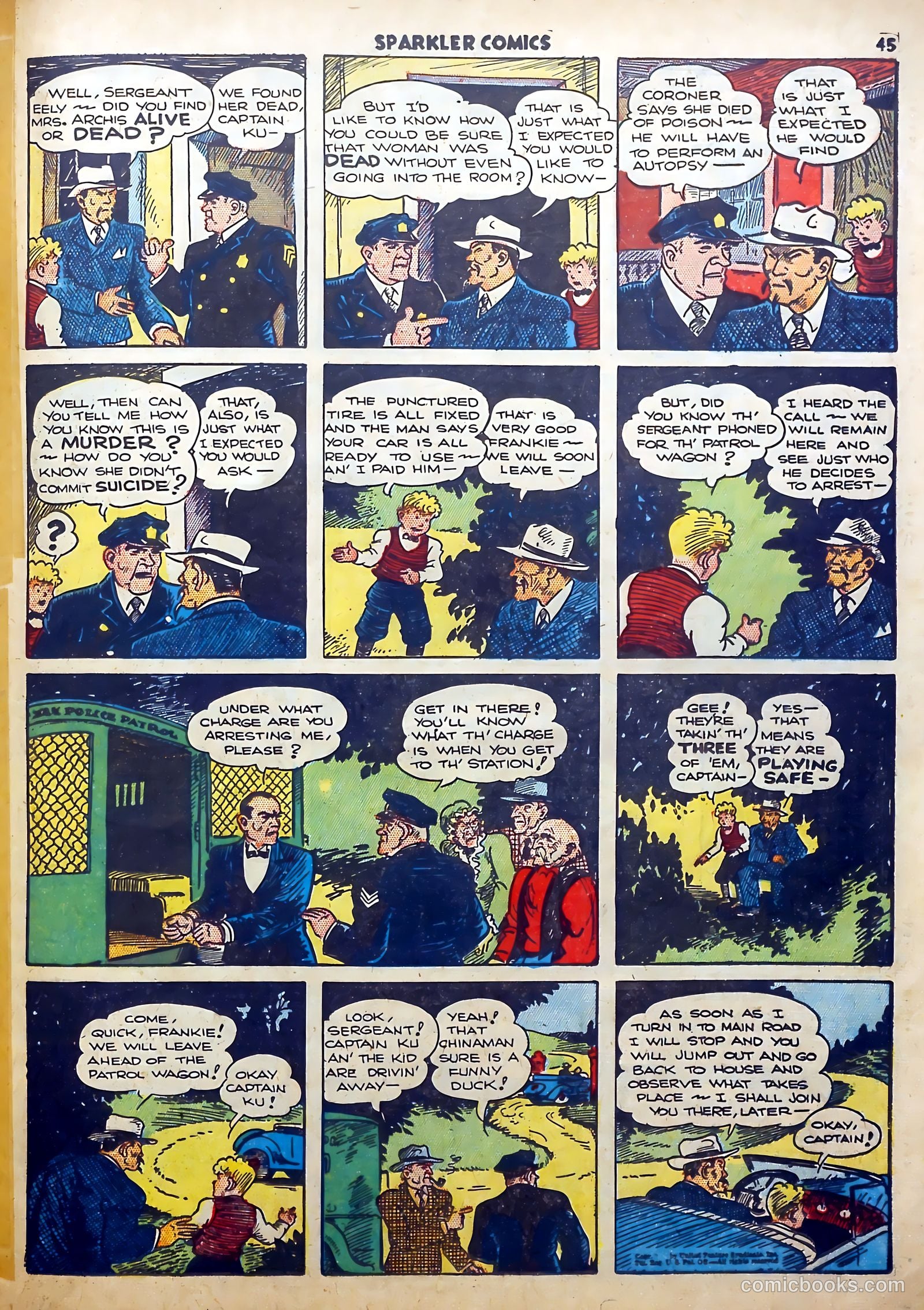 Sparkler Comics #2 (1940) — page 32 of 54