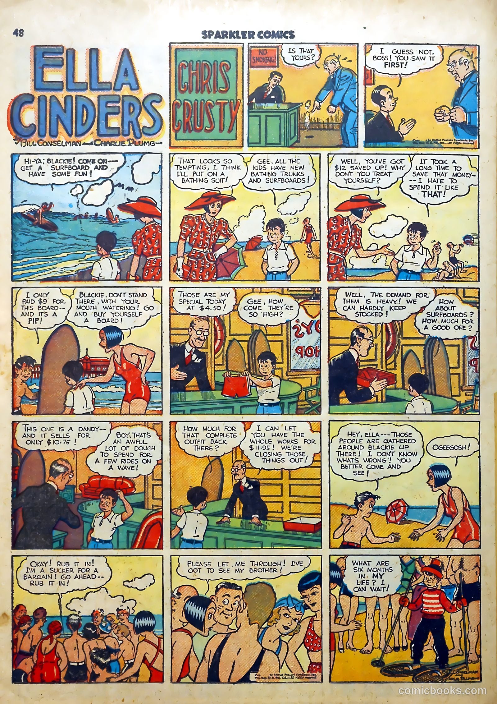 Sparkler Comics #2 (1940) — page 35 of 54