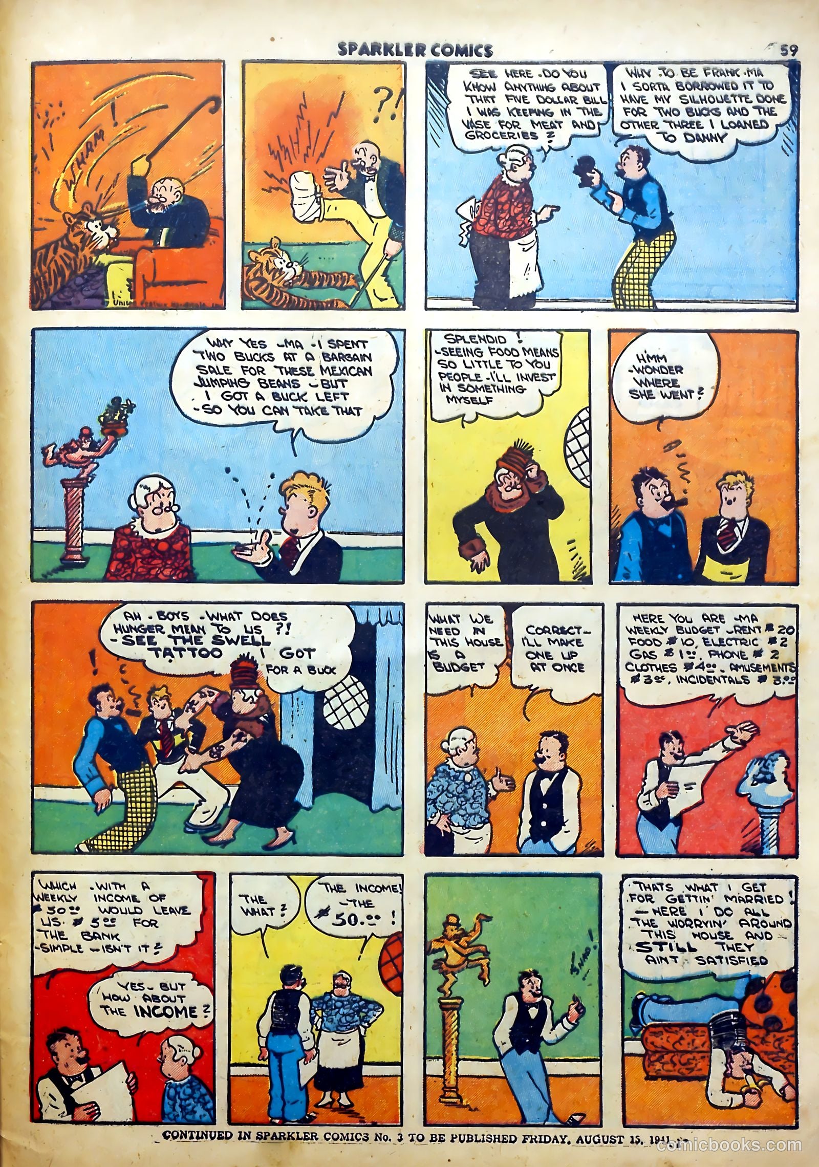 Sparkler Comics #2 (1940) — page 47 of 54
