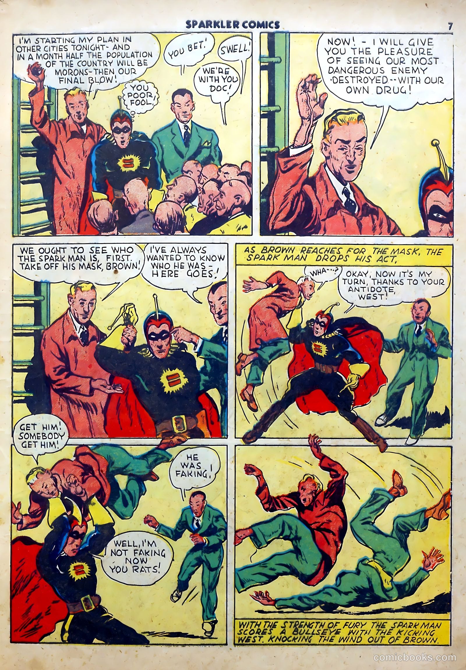 Sparkler Comics #2 (1940) — page 50 of 54