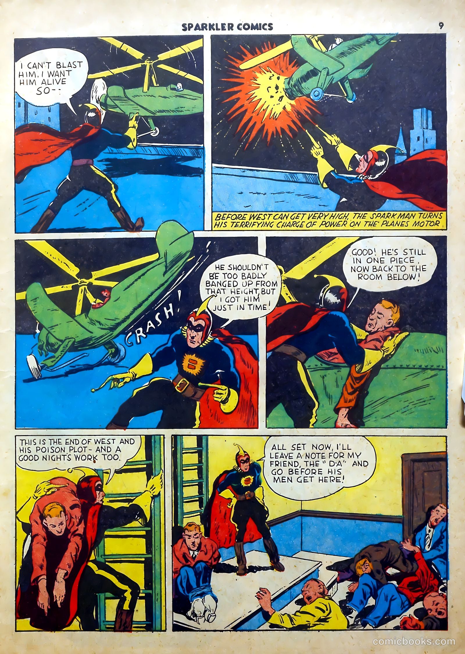 Sparkler Comics #2 (1940) — page 52 of 54