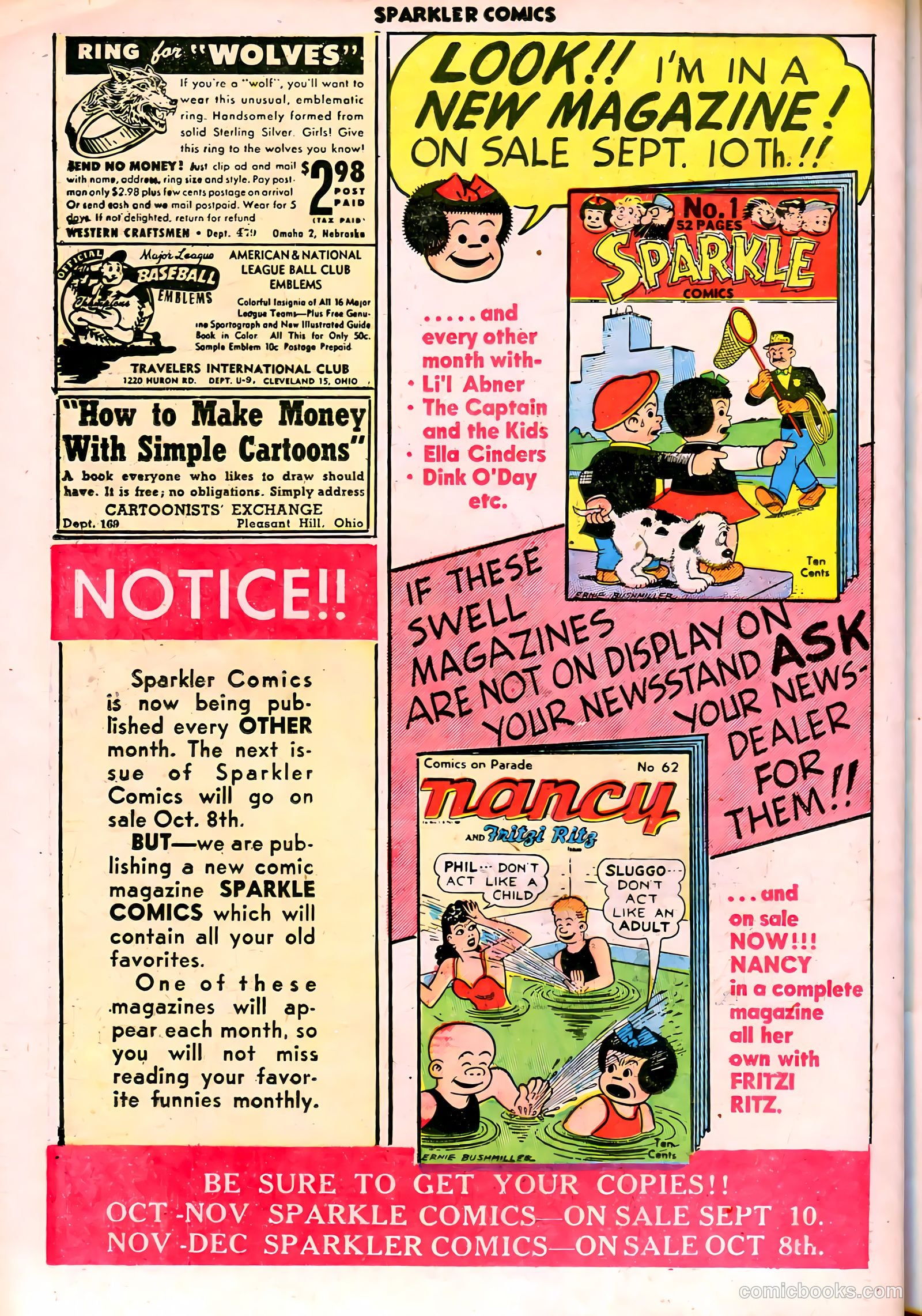 Sparkler Comics #83 (1948) — page 17 of 31