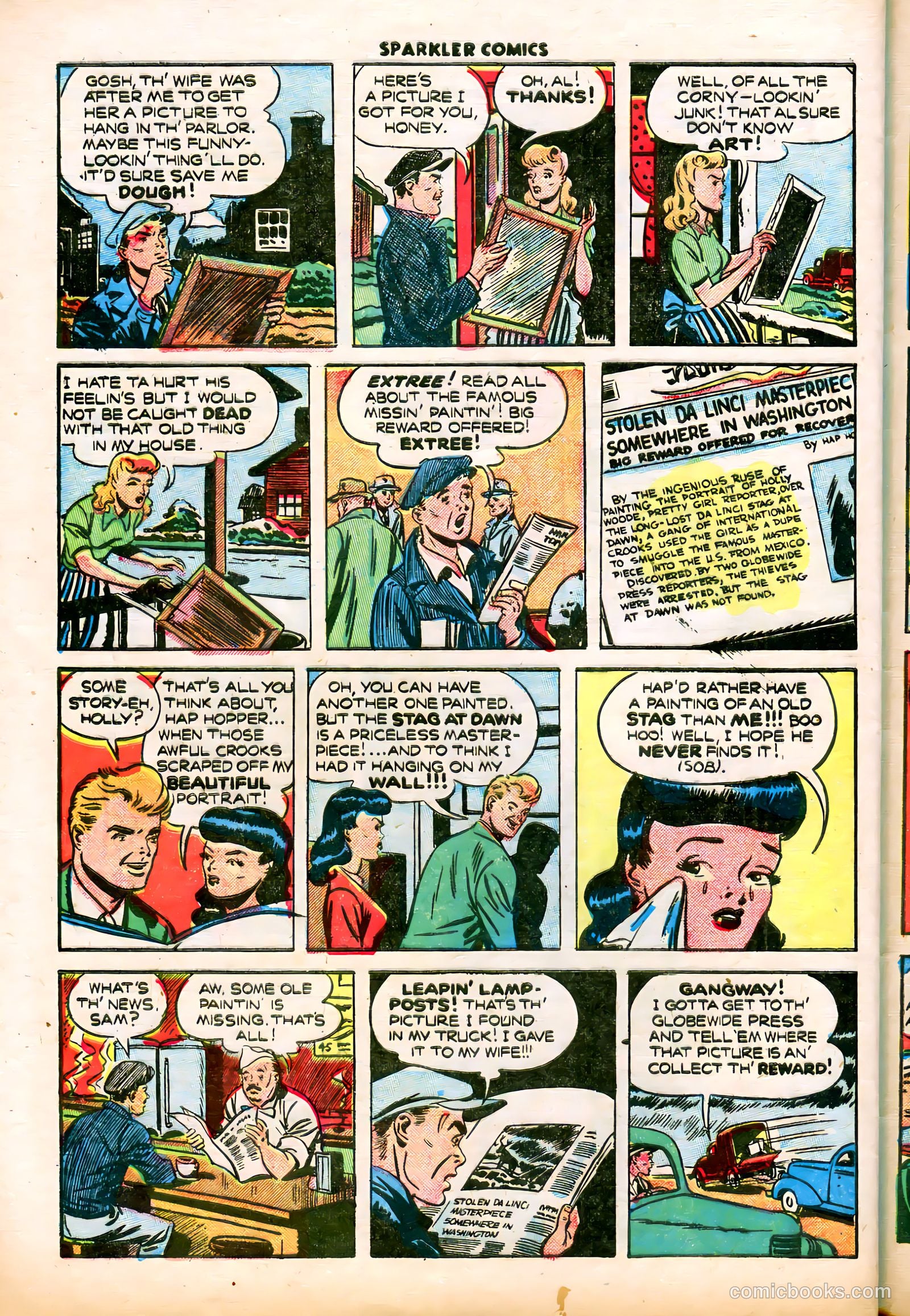 Sparkler Comics #83 (1948) — page 19 of 31